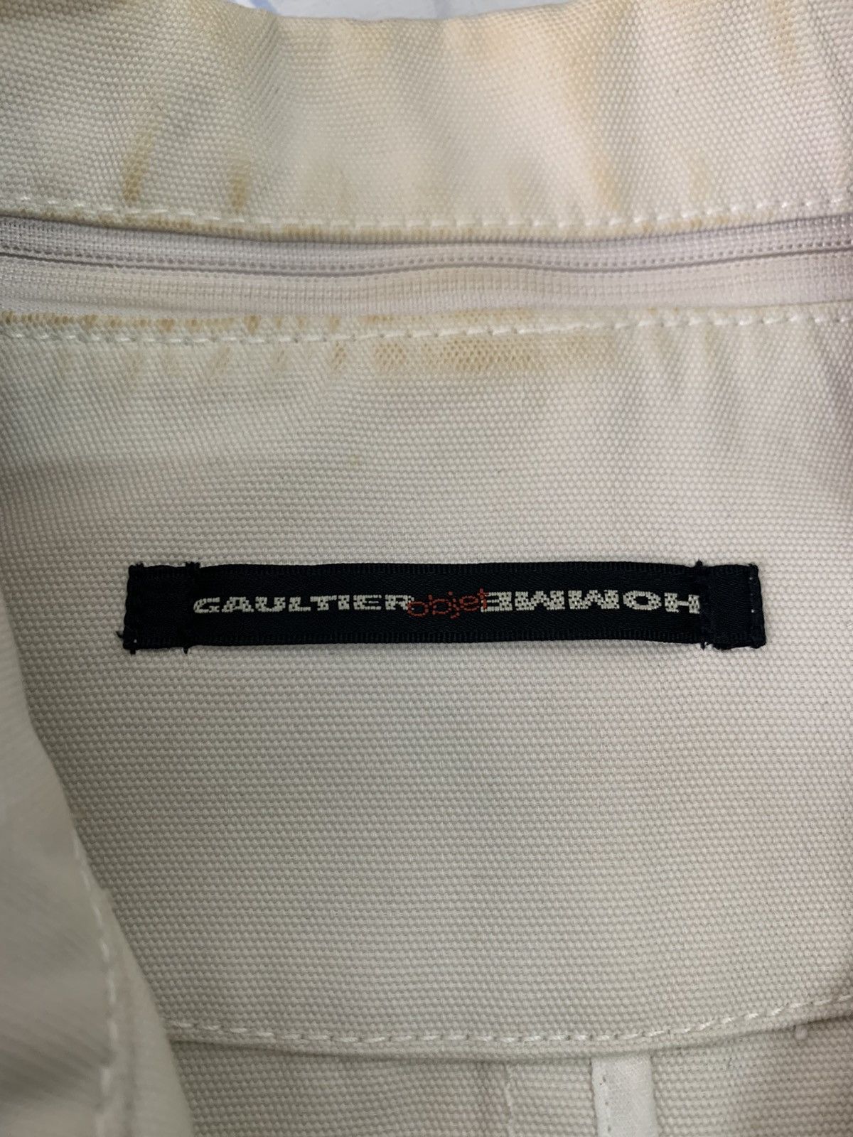 Gaultier Homme Objet Gaultier Homme Objet Jacket Detached Collar & Bondage Zip Size US M / EU 48-50 / 2 - 20 Thumbnail