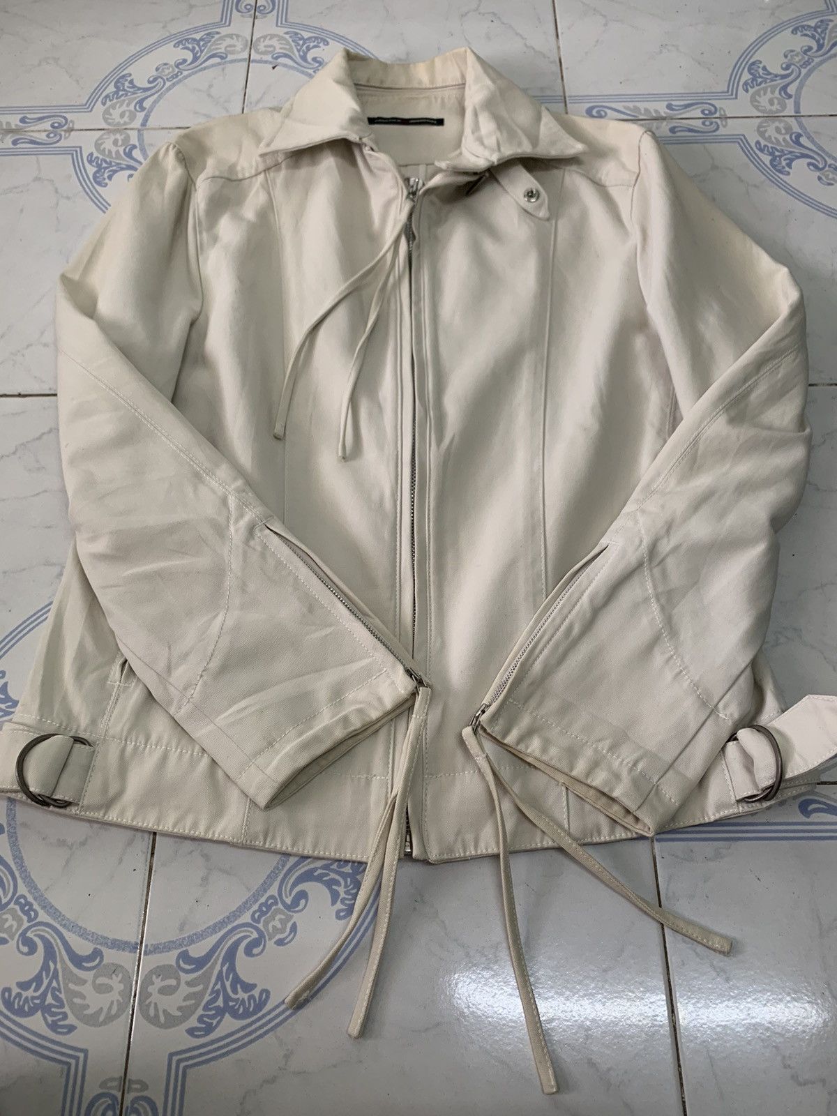 Gaultier Homme Objet Gaultier Homme Objet Jacket Detached Collar & Bondage Zip Size US M / EU 48-50 / 2 - 12 Thumbnail