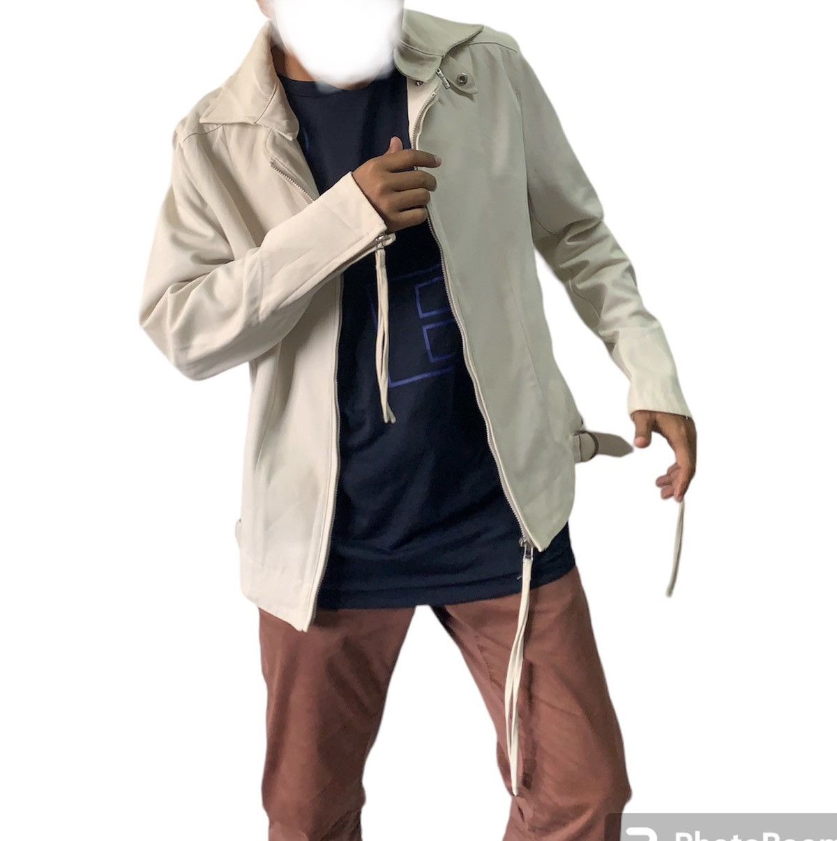 Gaultier Homme Objet Gaultier Homme Objet Jacket Detached Collar & Bondage Zip Size US M / EU 48-50 / 2 - 9 Thumbnail