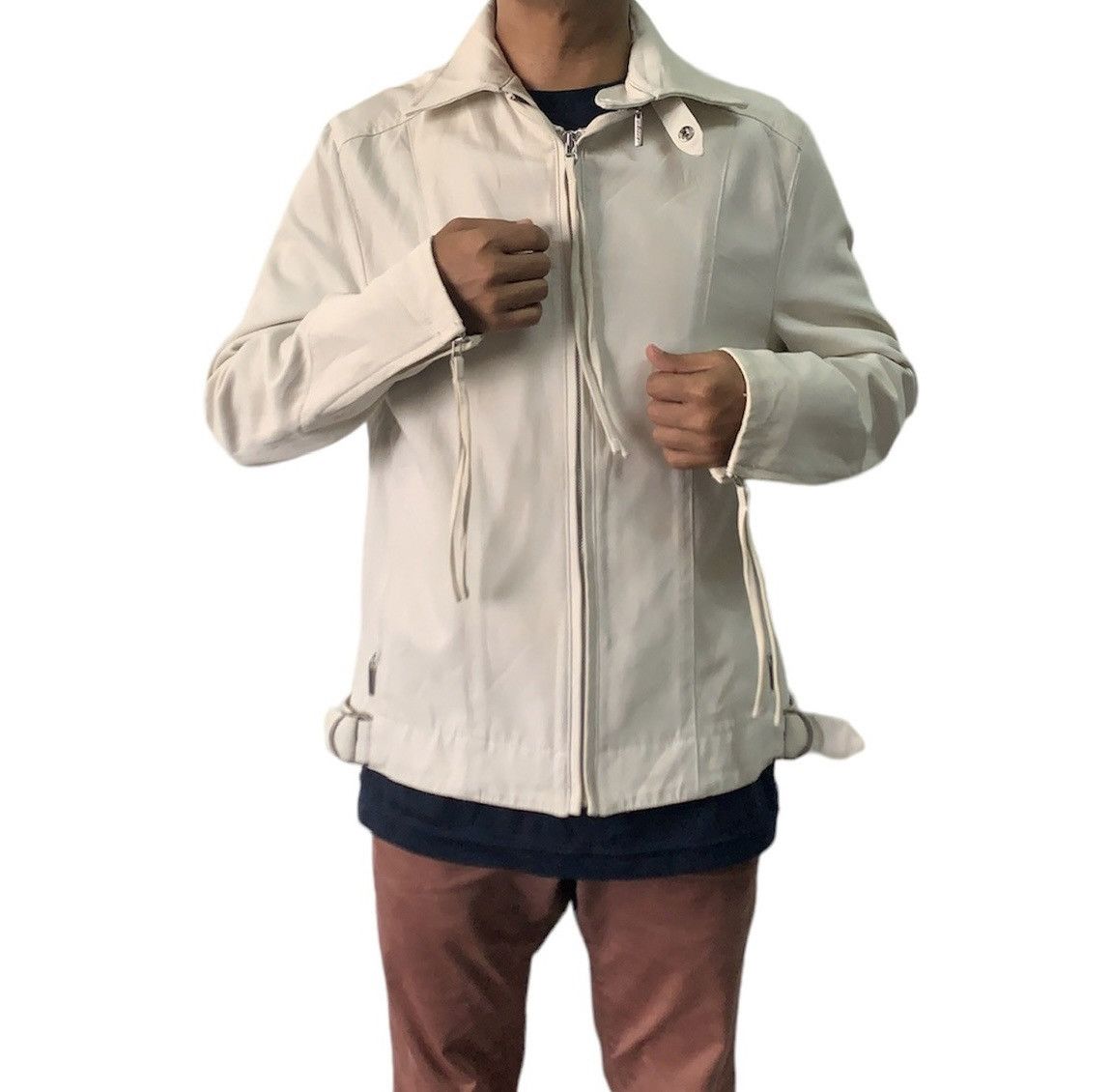 Gaultier Homme Objet Gaultier Homme Objet Jacket Detached Collar & Bondage Zip Size US M / EU 48-50 / 2 - 4 Thumbnail