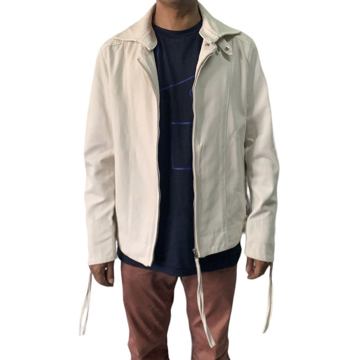 Jean Paul Gaultier Gaultier Homme Objet Jacket Detached Collar & Bondage Zip  | Grailed