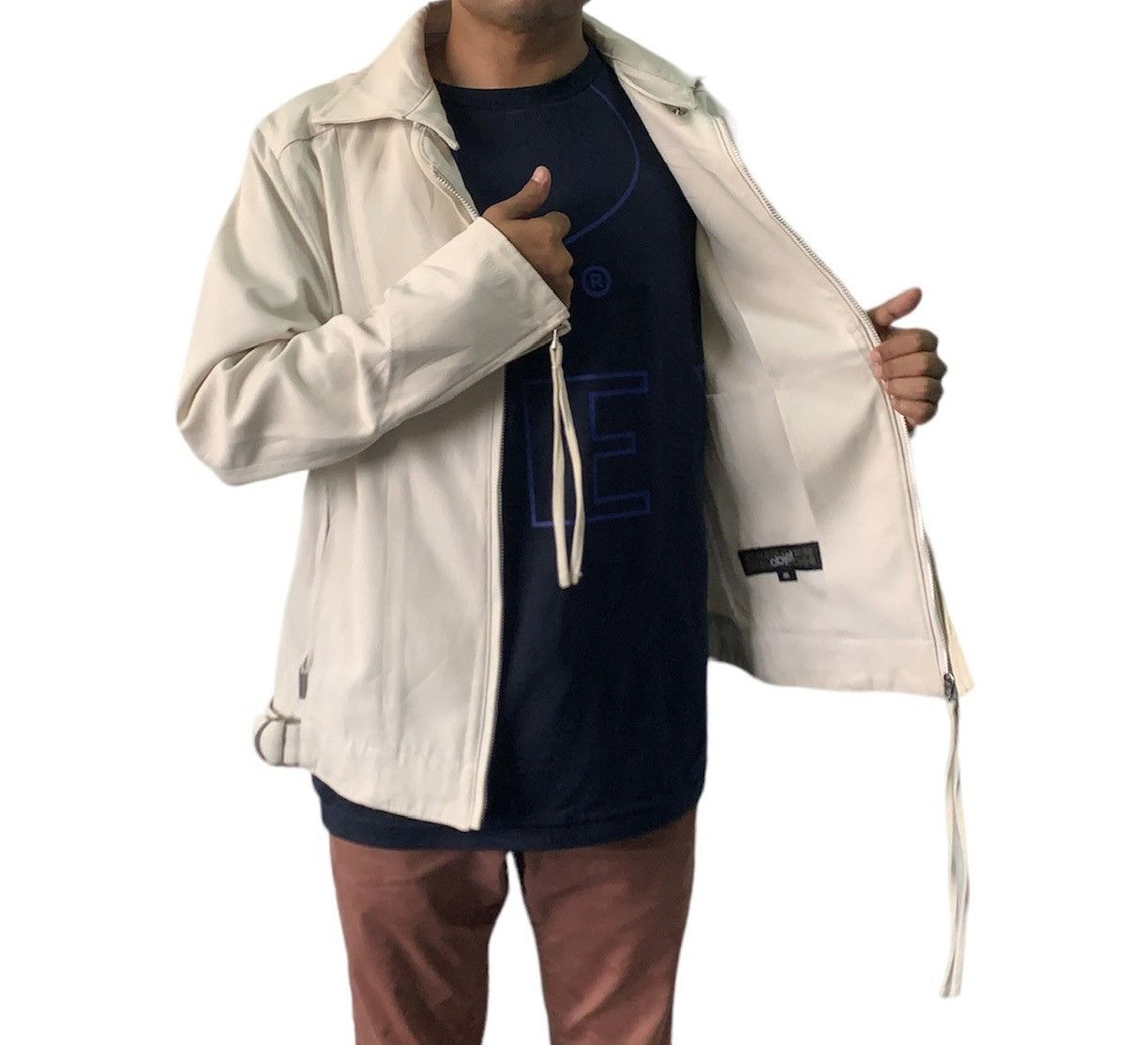 Gaultier Homme Objet Gaultier Homme Objet Jacket Detached Collar & Bondage Zip Size US M / EU 48-50 / 2 - 8 Thumbnail
