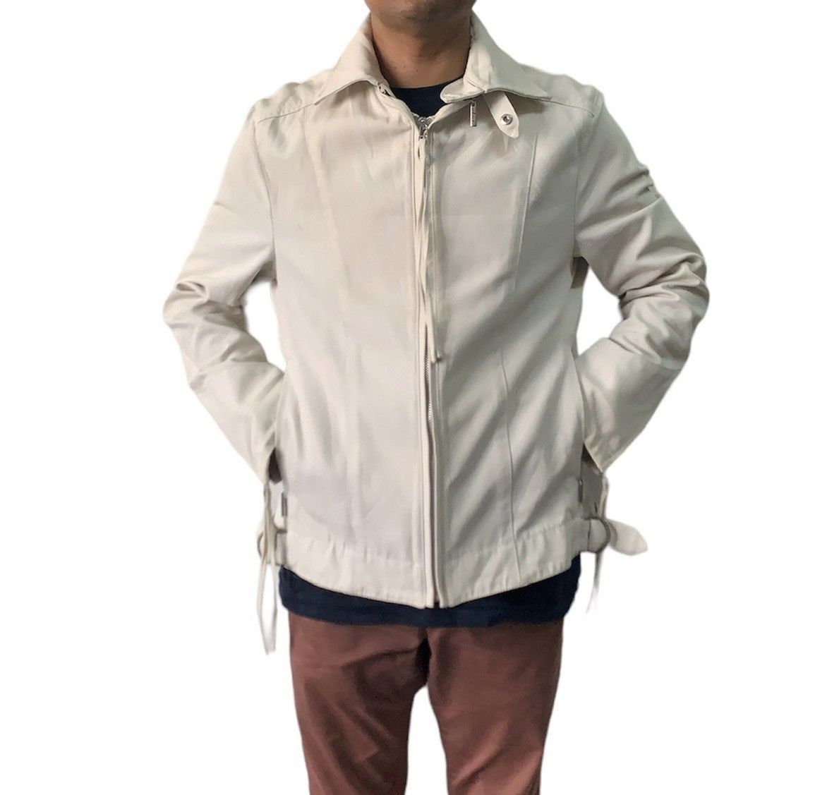 Gaultier Homme Objet Gaultier Homme Objet Jacket Detached Collar & Bondage Zip Size US M / EU 48-50 / 2 - 5 Thumbnail