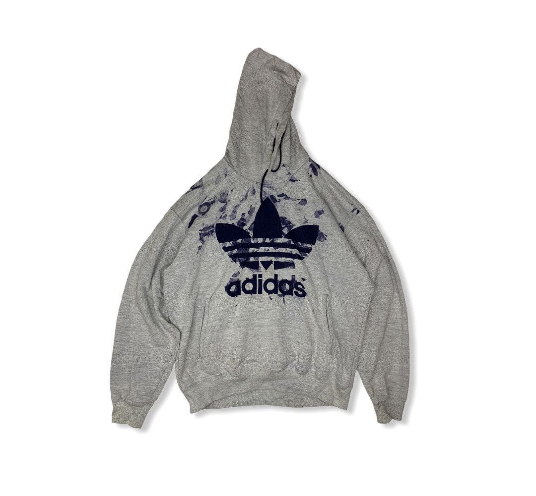 トップス 80s adidas trefoil logo zip hoodie sweat Adidas Vintage 80s Adidas Zip Up Hoodie Trefoil Logo | Grailed
