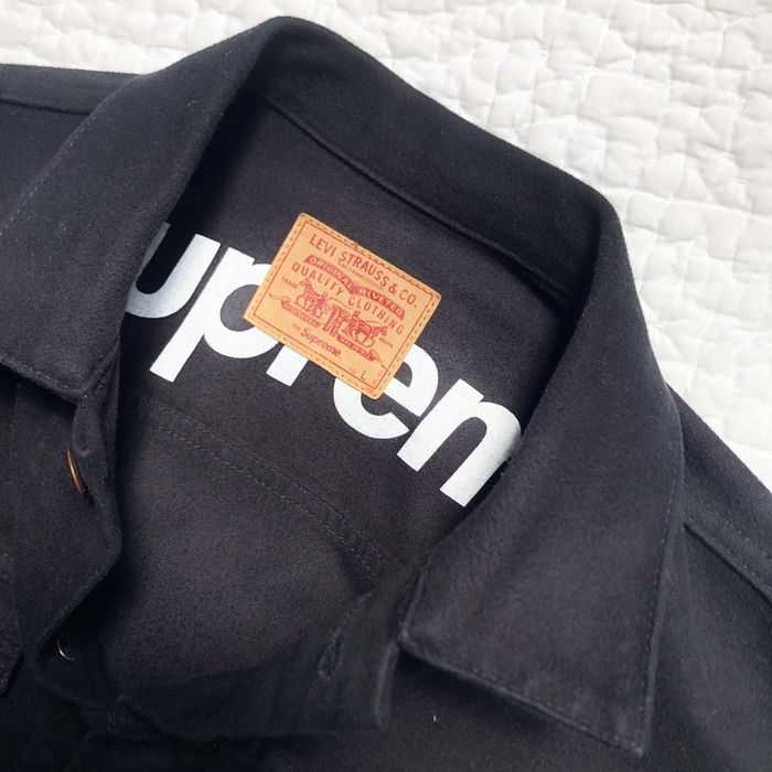 Supreme Supreme Levi's Moleskin Trucker Jacket | Grailed