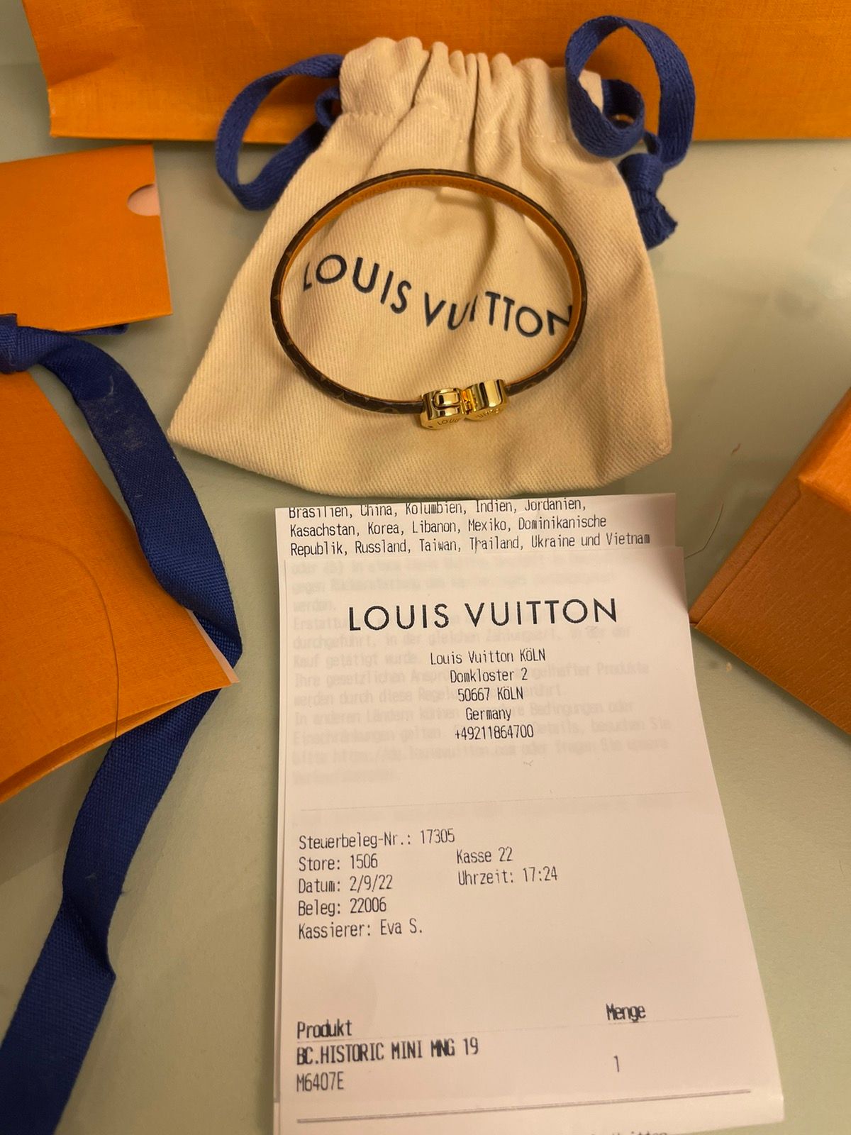 Louis Vuitton x Nigo Keep It Trunk Bracelet