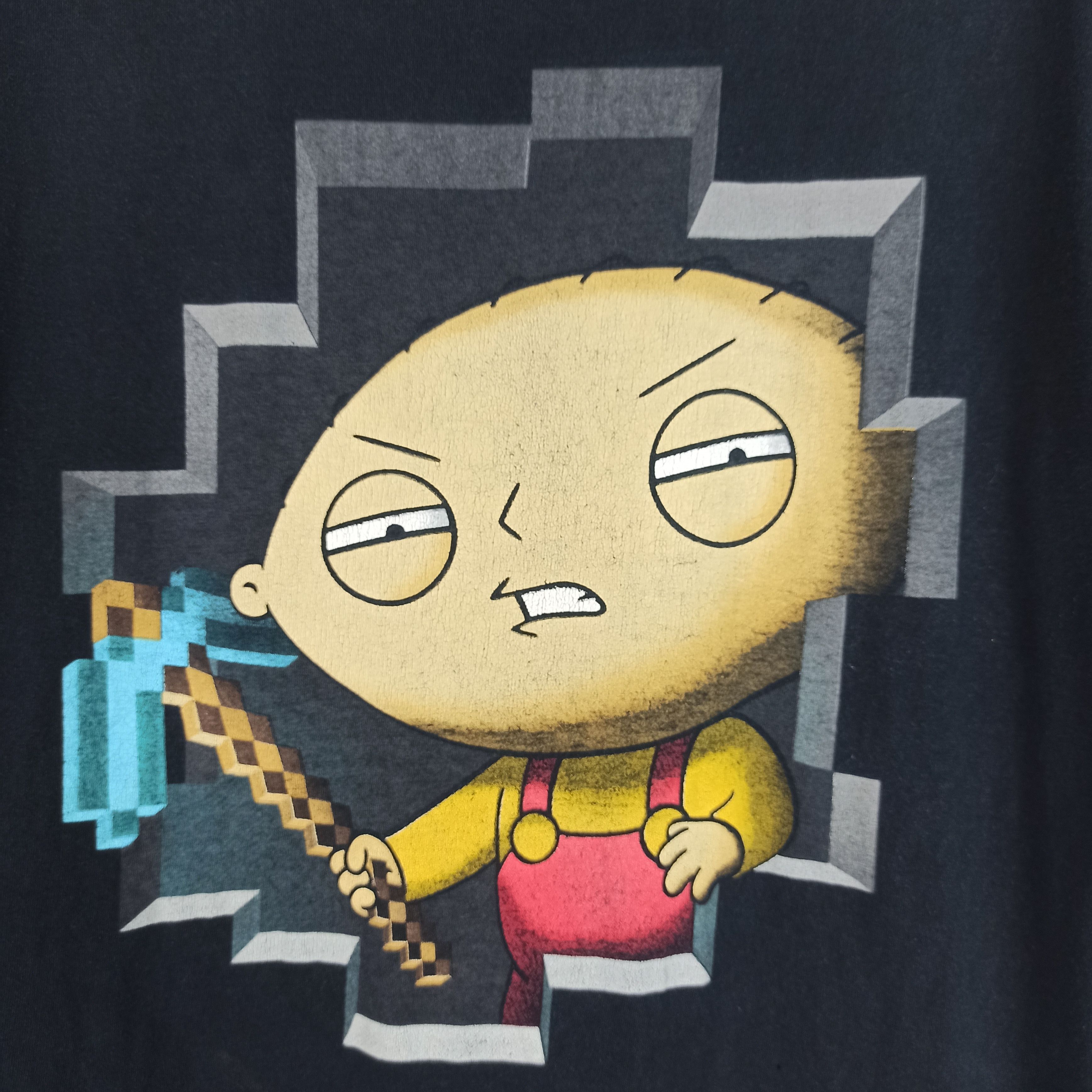 Family Guy Stewie Griffin With a Diamond Pick Tshirt