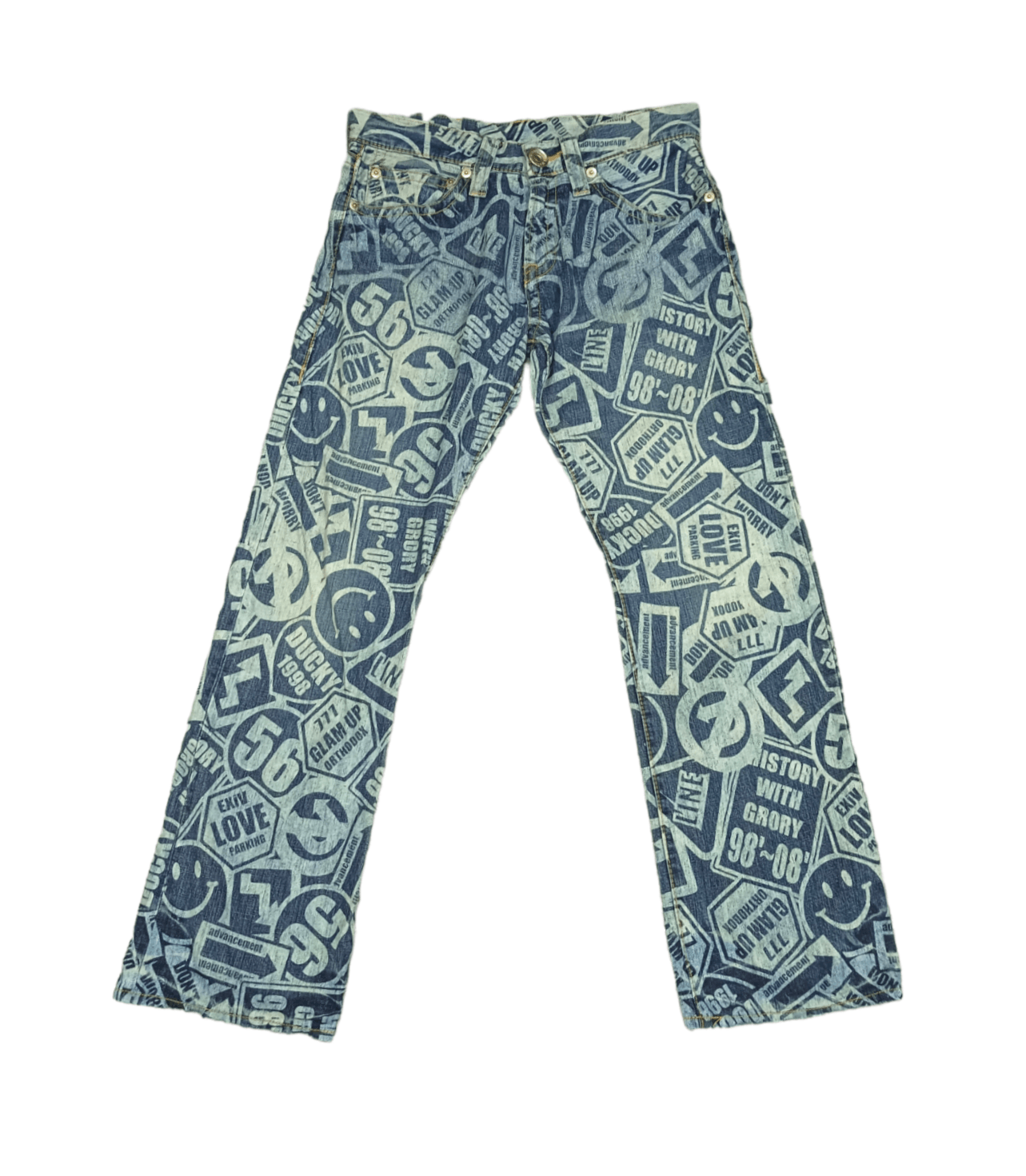CO & LU Full Printed Original Jeans
