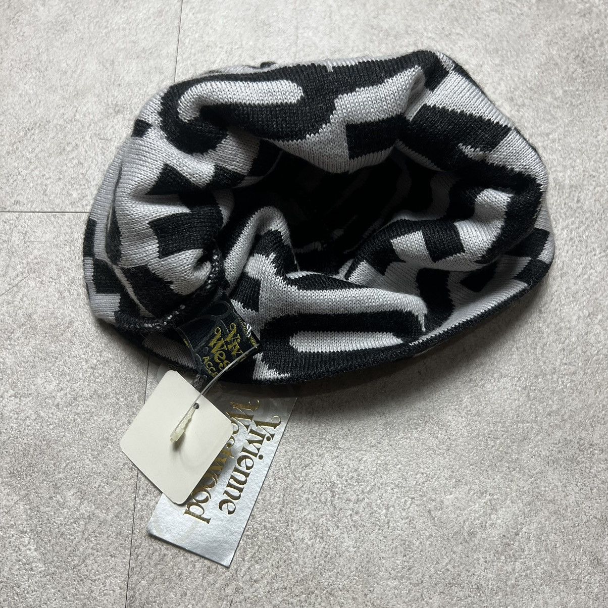 Vivienne Westwood Vivienne westwood Orb Message Beanie Size ONE SIZE - 6 Thumbnail
