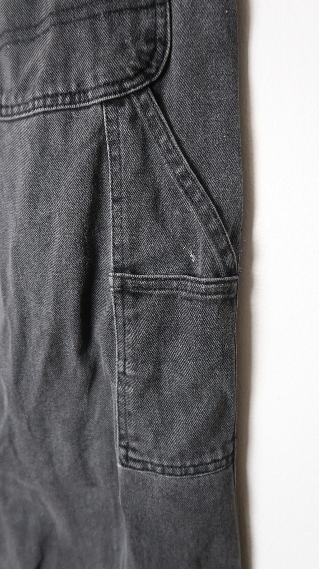 Polo Ralph Lauren Polo Ralph Lauren Hip Hop Leg Leather Over Style Denim Size US 31 - 21 Thumbnail
