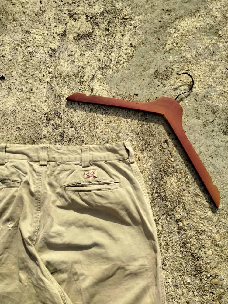 Japanese Brand × Levi's LEVIS CREAM CASUAL PANTS Size US 33 - 7 Thumbnail