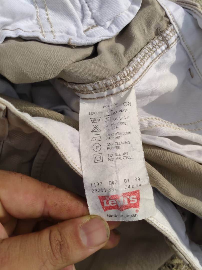 Japanese Brand × Levi's LEVIS CREAM CASUAL PANTS Size US 33 - 5 Thumbnail