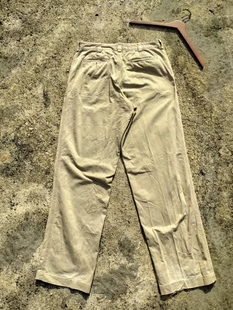 Japanese Brand × Levi's LEVIS CREAM CASUAL PANTS Size US 33 - 9 Thumbnail