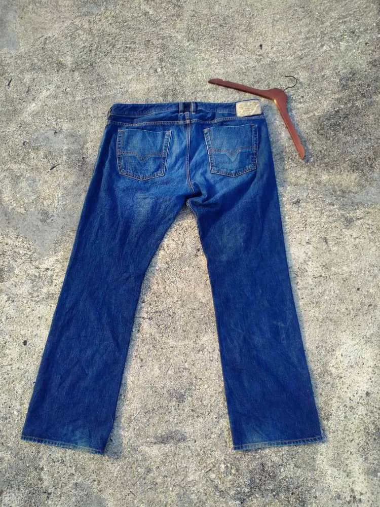 Diesel DIESEL INDUSTRY BLUE STRAIGHT DENIM Size US 38 / EU 54 - 10 Thumbnail