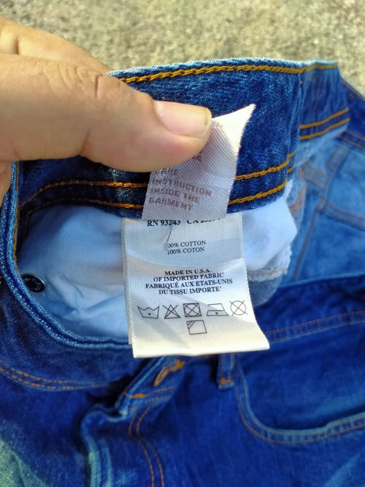 Diesel DIESEL INDUSTRY BLUE STRAIGHT DENIM Size US 38 / EU 54 - 7 Thumbnail