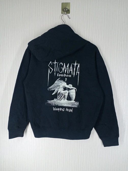 Japanese Brand Rare Stigmata London Senditionaries Punk Hoodie Sweatshirt Size US M / EU 48-50 / 2 - 2 Thumbnail