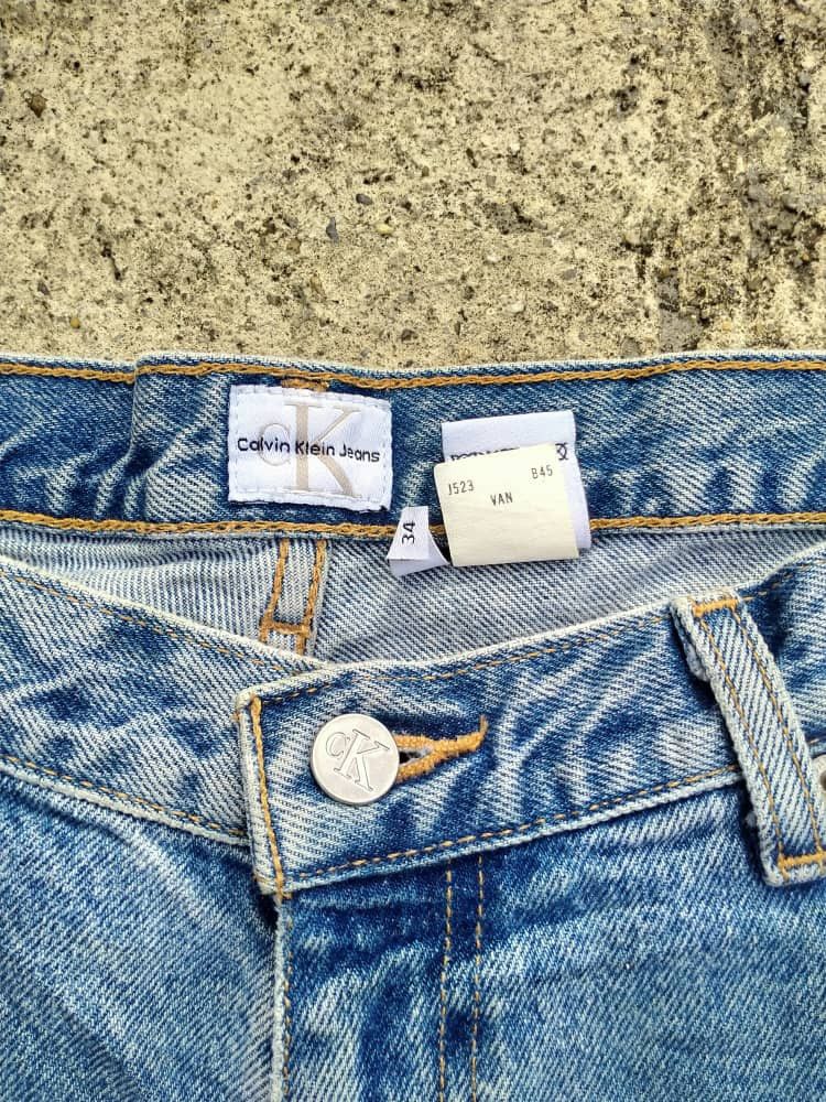 Calvin Klein × Vintage VINTAGE CALVIN KLEIN BLUE DENIM PANTS Size US 34 / EU 50 - 3 Thumbnail