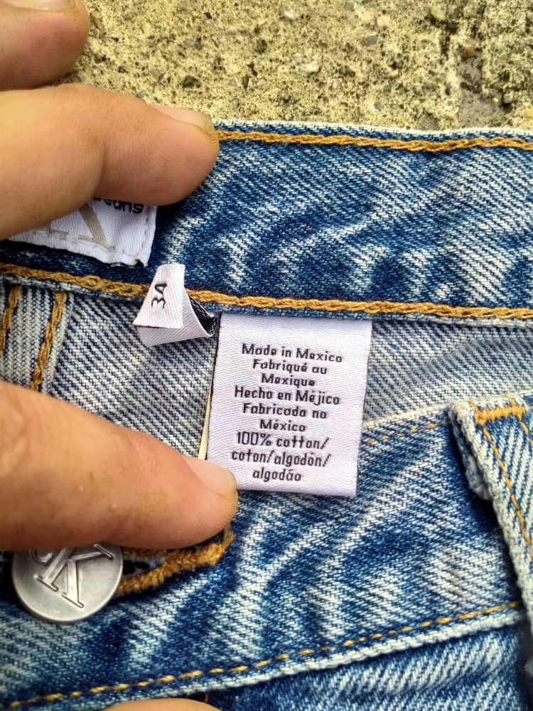 Calvin Klein × Vintage VINTAGE CALVIN KLEIN BLUE DENIM PANTS Size US 34 / EU 50 - 4 Thumbnail