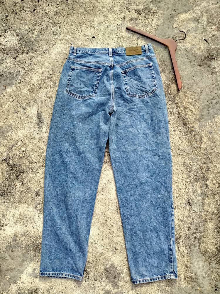 Calvin Klein × Vintage VINTAGE CALVIN KLEIN BLUE DENIM PANTS Size US 34 / EU 50 - 9 Thumbnail