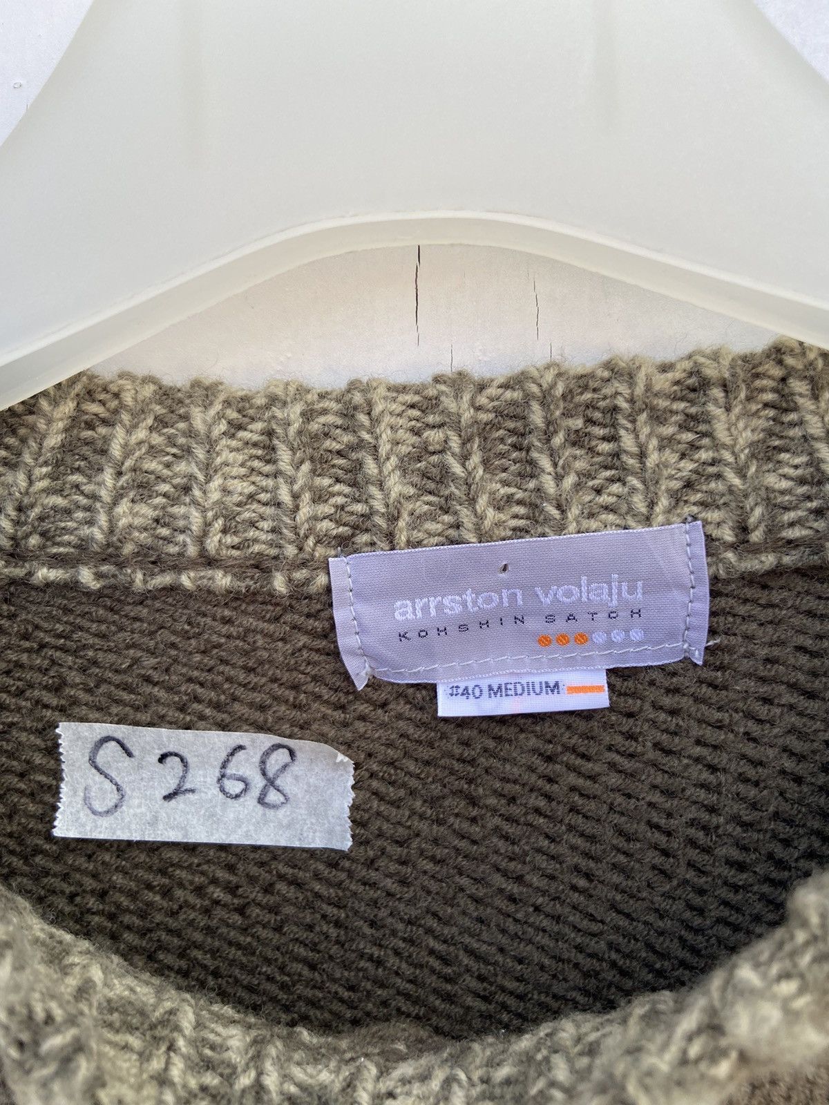 Japanese Brand ARSTONE VOLAJU KNITTED SWEATSHIRT Size US M / EU 48-50 / 2 - 2 Thumbnail