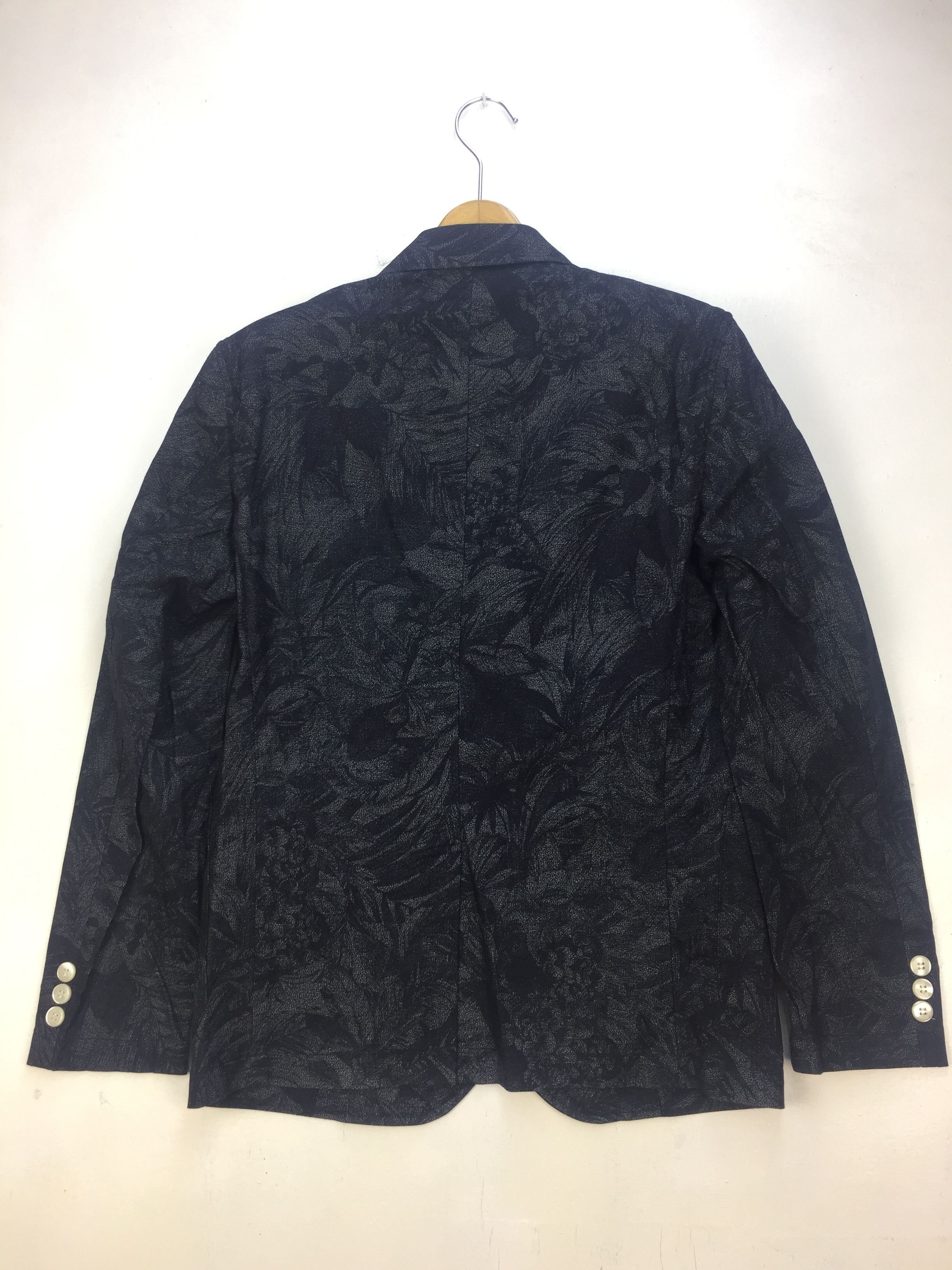 Japanese Brand GGD GRAND GLOBAL FLORAL DESIGN BLAZER Size 38R - 4 Thumbnail