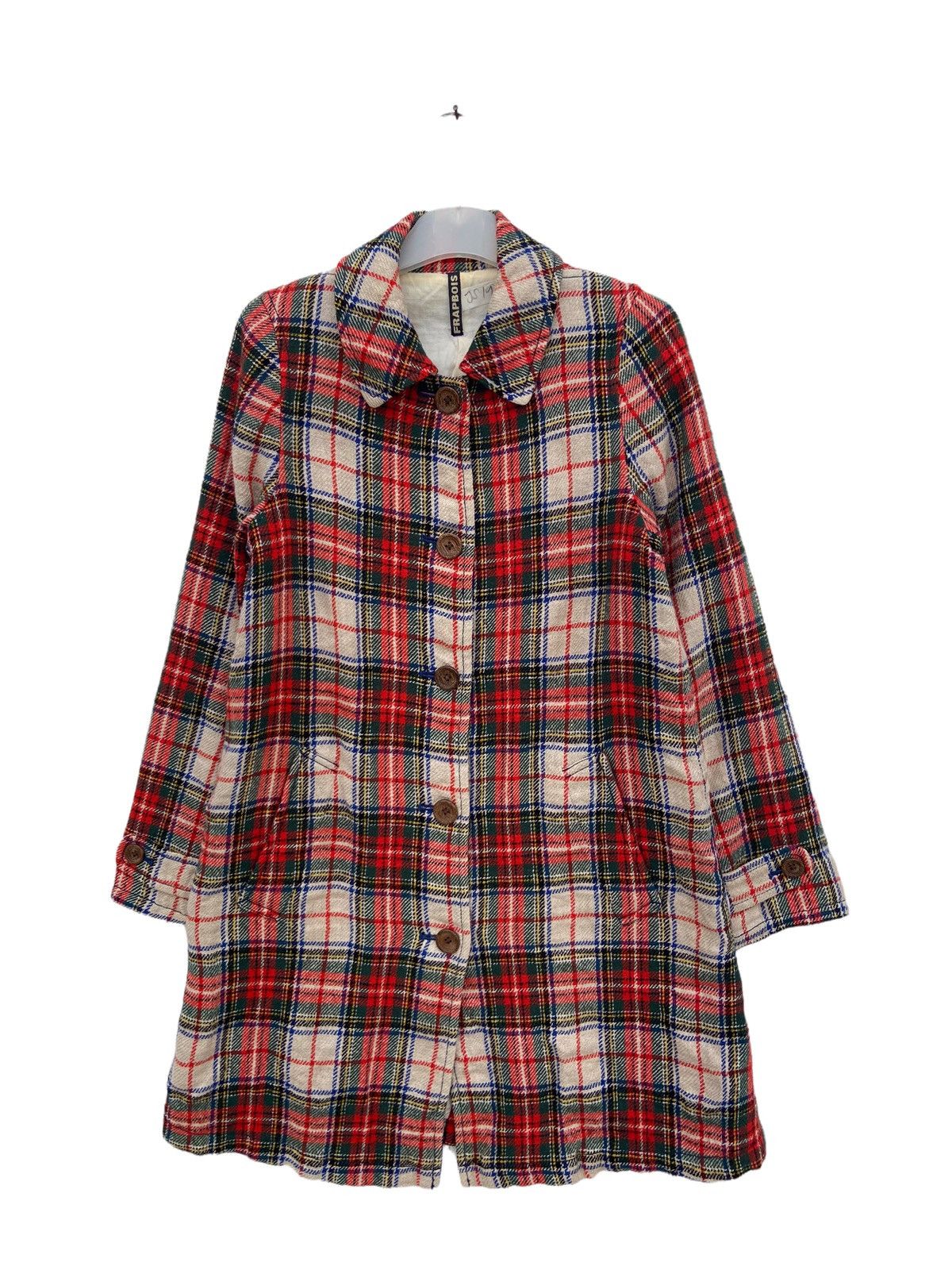 Frapbois Frapbois Issey Miyake Checked parka Size S / US 4 / IT 40 - 1 Thumbnail