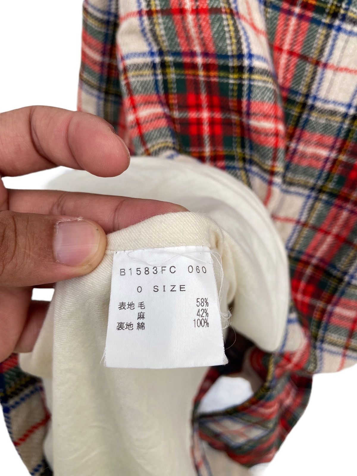 Frapbois Frapbois Issey Miyake Checked parka Size S / US 4 / IT 40 - 6 Thumbnail