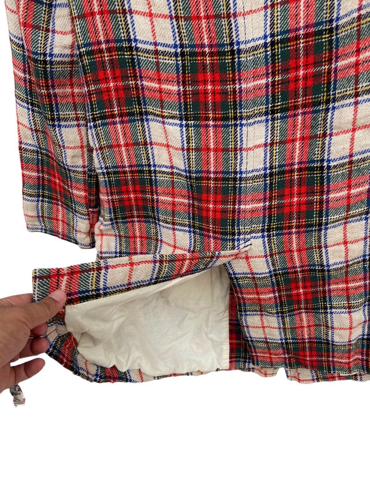 Frapbois Frapbois Issey Miyake Checked parka Size S / US 4 / IT 40 - 7 Thumbnail