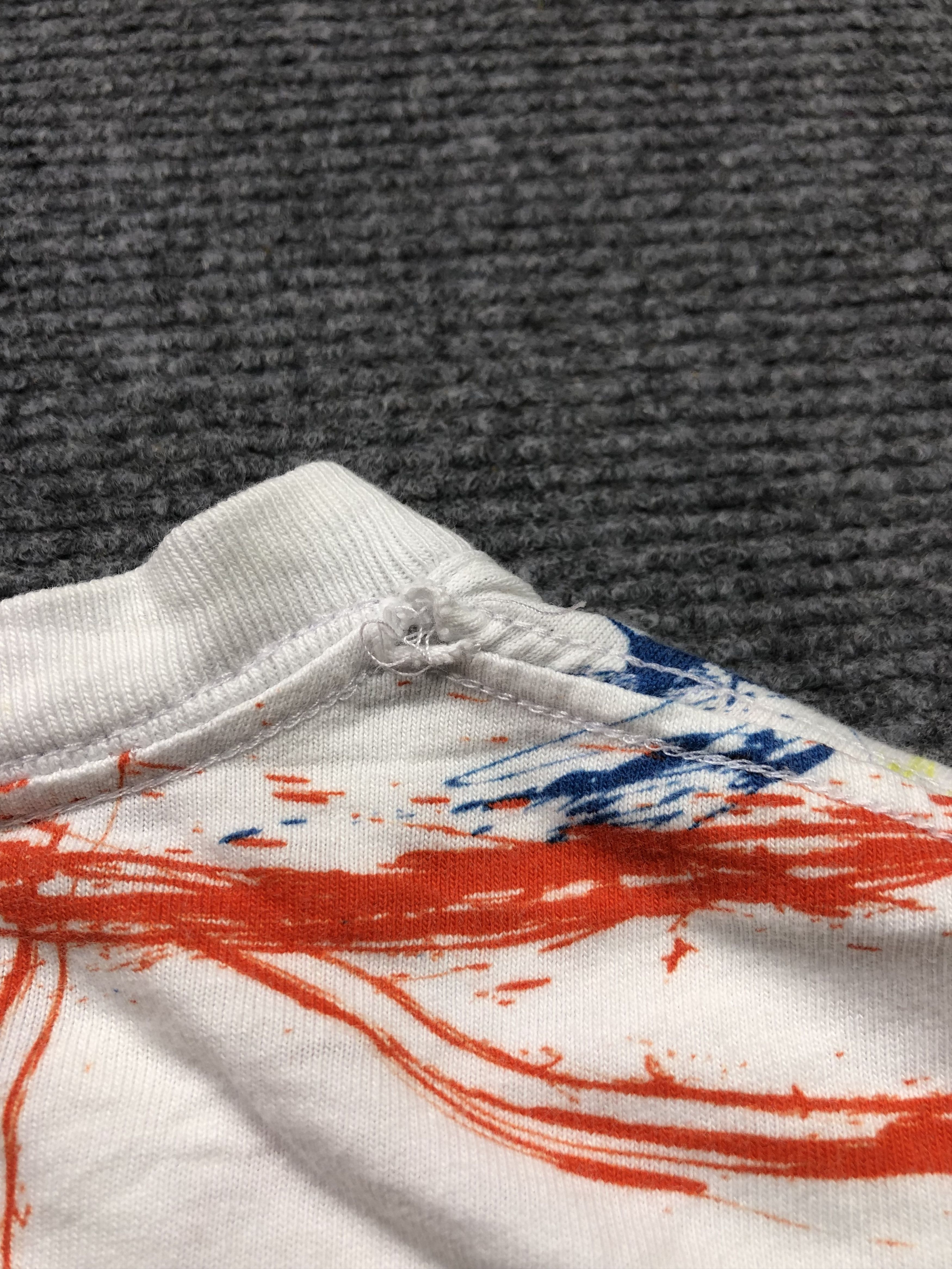 Japanese Brand Whim Roth Painted Tshirt Size US M / EU 48-50 / 2 - 6 Thumbnail