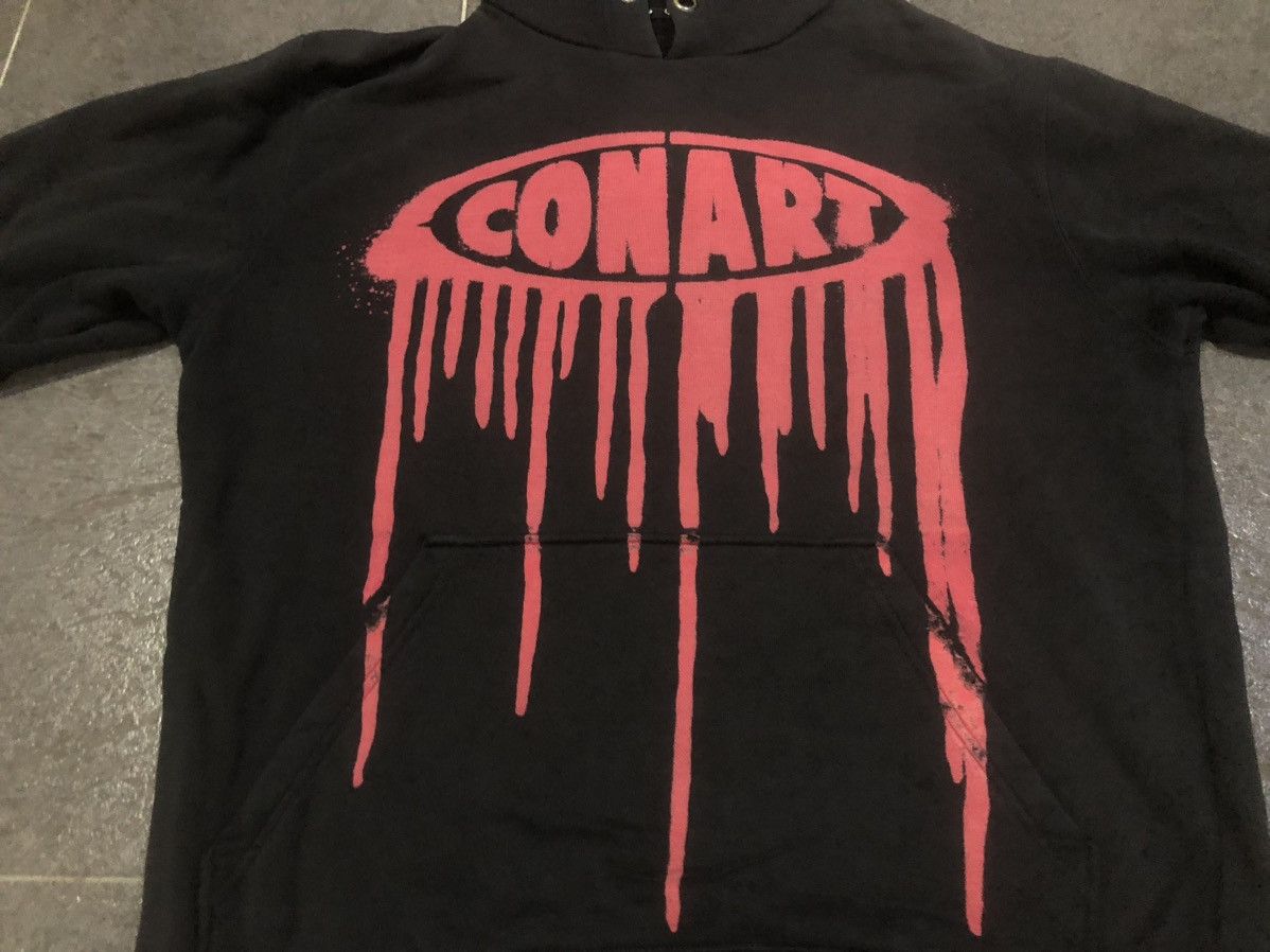 Rap Tees Conart LA Streetwear Spellout Logo Hoodie Size US M / EU 48-50 / 2 - 3 Thumbnail