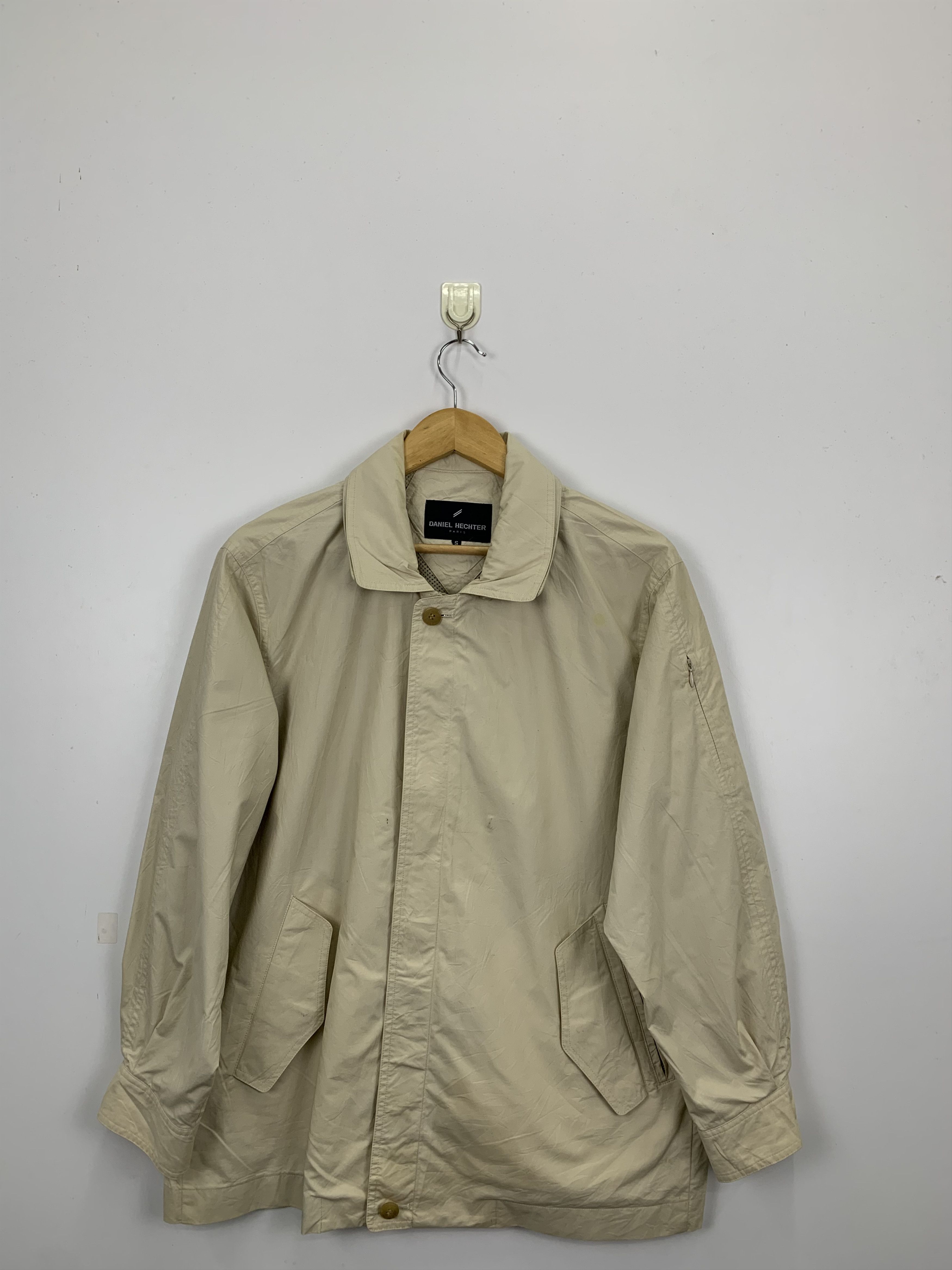 image of Daniel Hechter Paris Jacket in Cream, Men's (Size Small)
