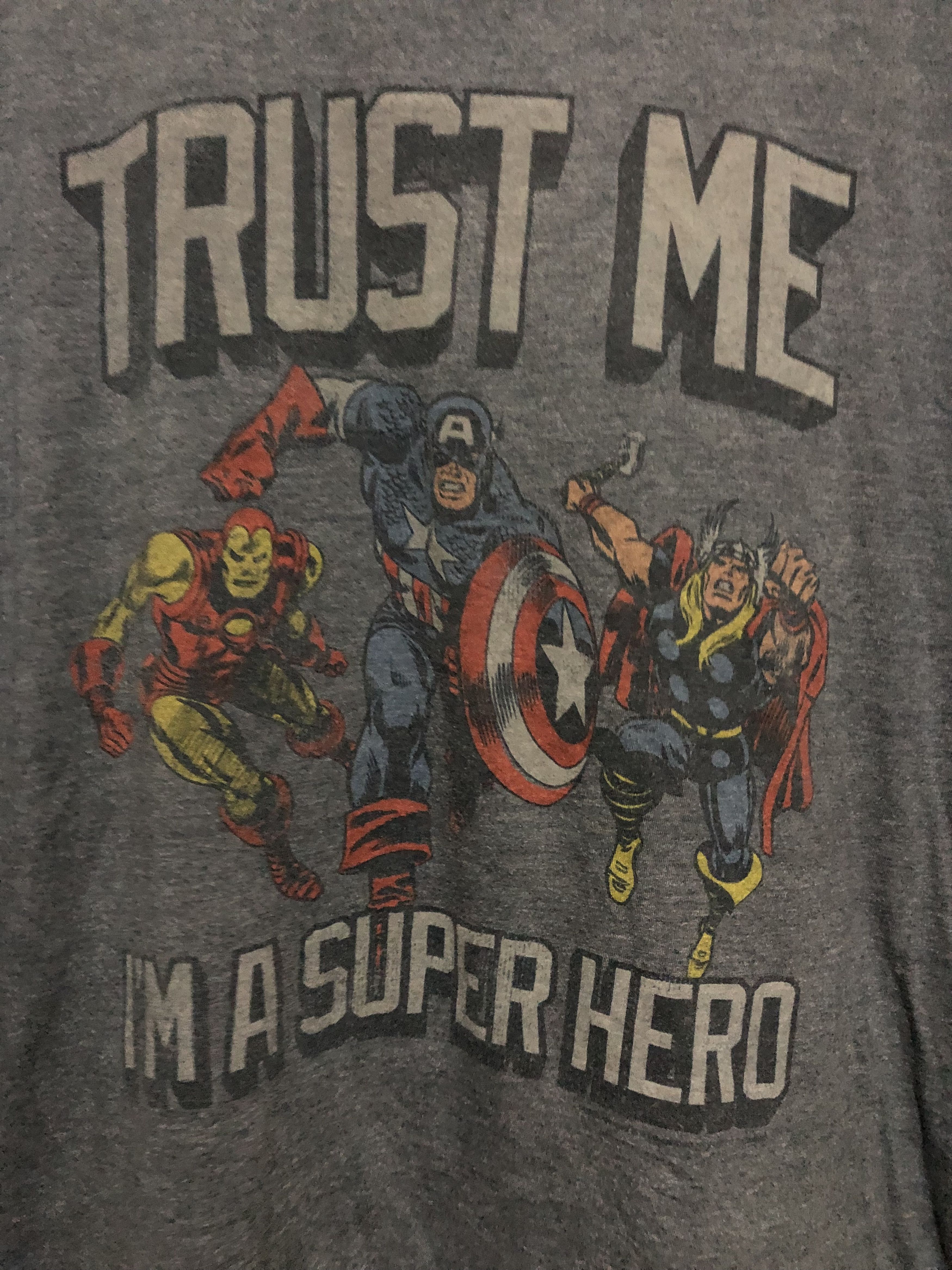 DC Comics Marvel Super Hero Tshirt Size US XL / EU 56 / 4 - 2 Thumbnail