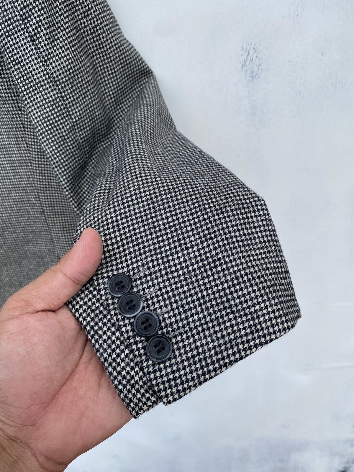 Burberry Burberry Handtooth Blazer Size US L / EU 52-54 / 3 - 12 Thumbnail