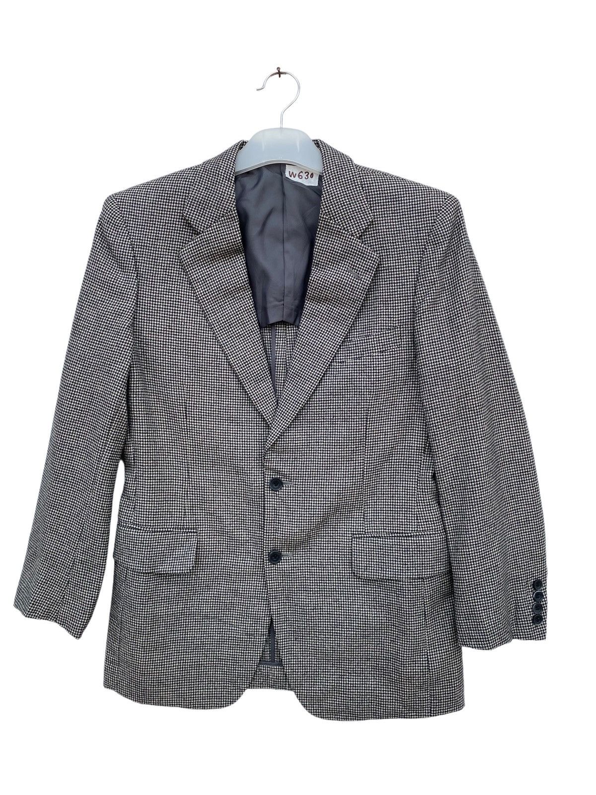 Burberry Burberry Handtooth Blazer Size US L / EU 52-54 / 3 - 1 Thumbnail