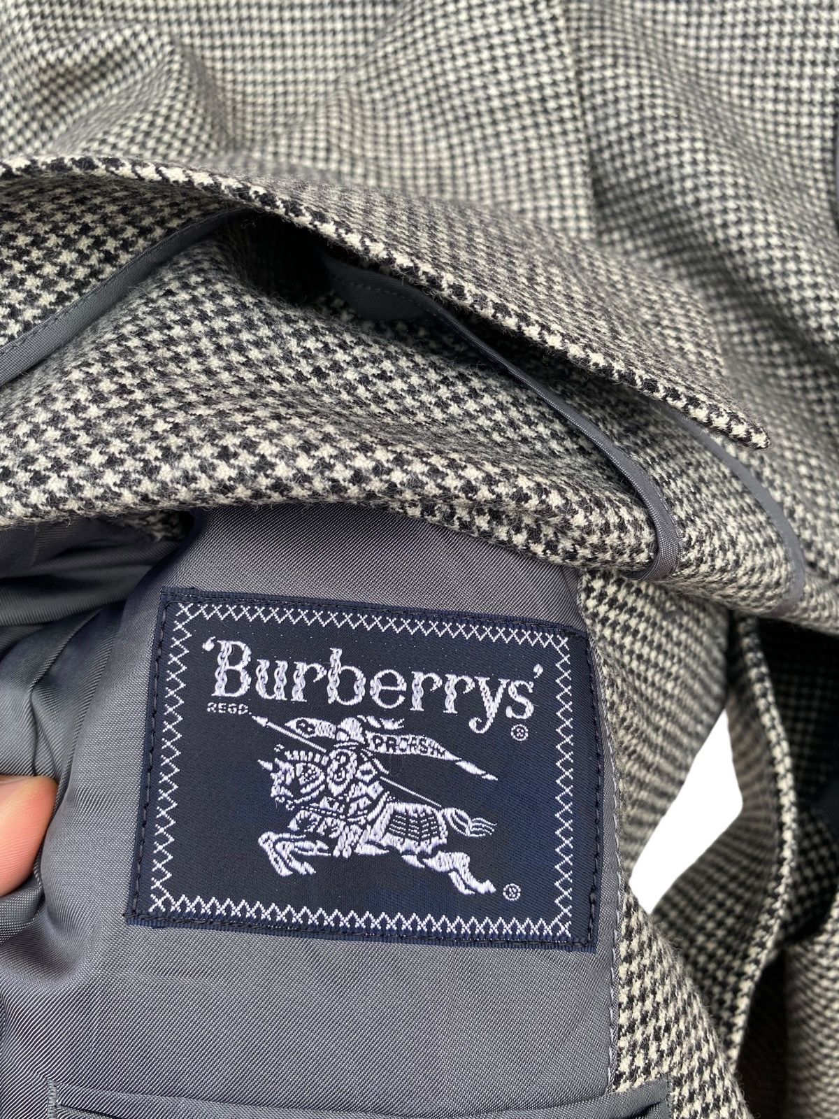 Burberry Burberry Handtooth Blazer Size US L / EU 52-54 / 3 - 6 Thumbnail