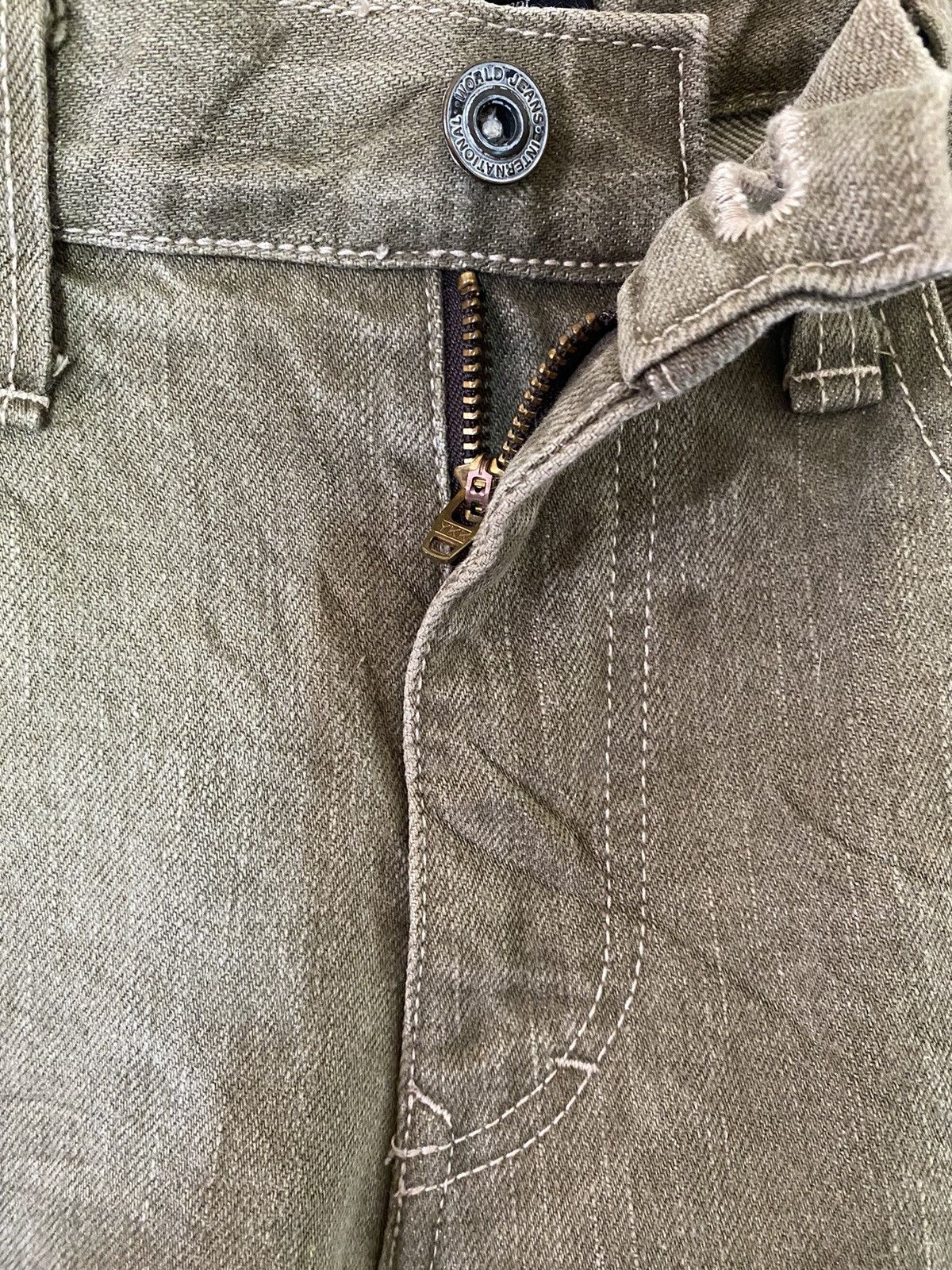 Japanese Brand Vintage CNCV CONCAVE ATTEMPT Style denim Size US 30 / EU 46 - 11 Thumbnail