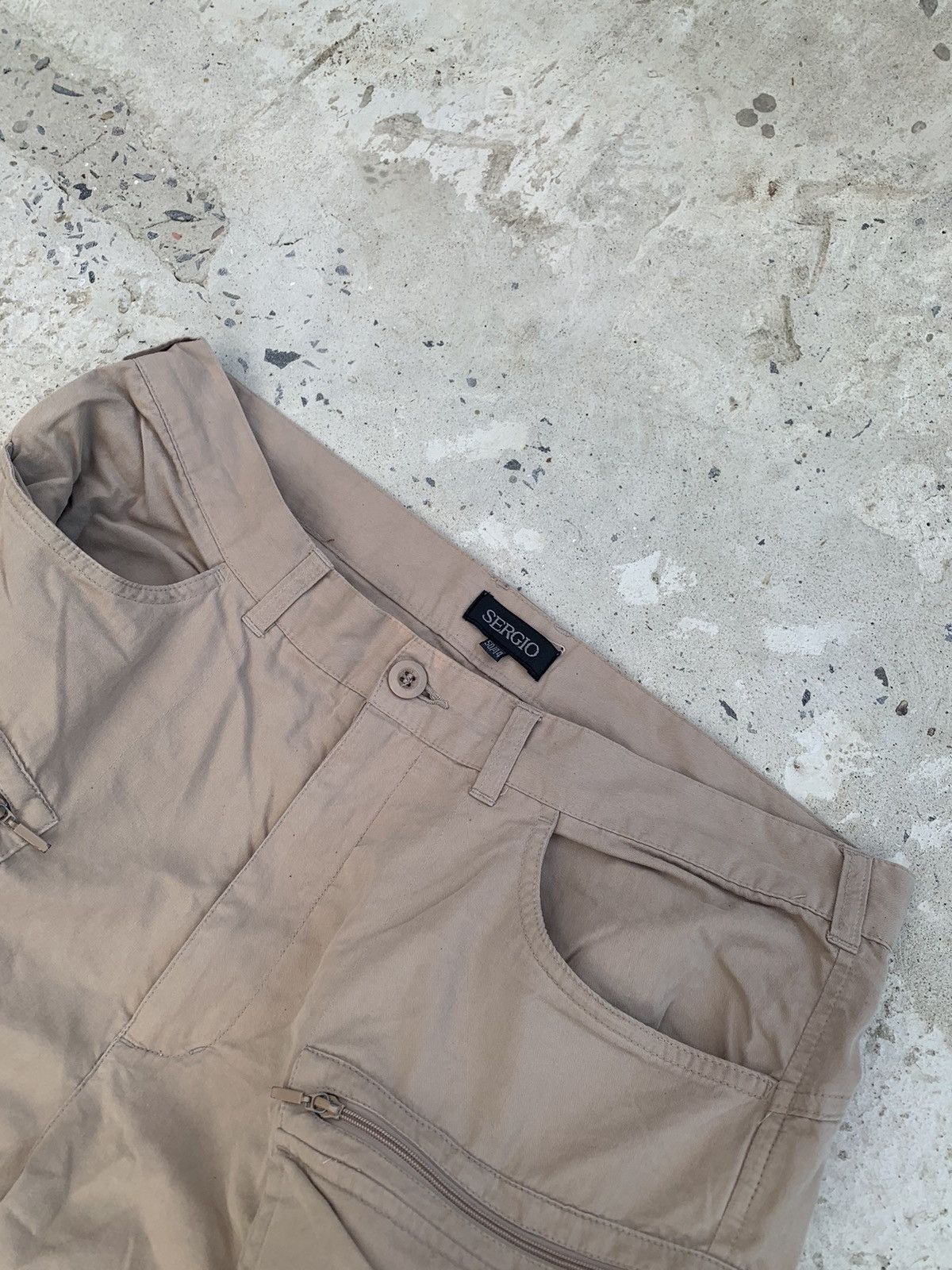 Japanese Brand × Vintage Vintage Cargo Transformer y2k Pants Size US 34 / EU 50 - 7 Thumbnail