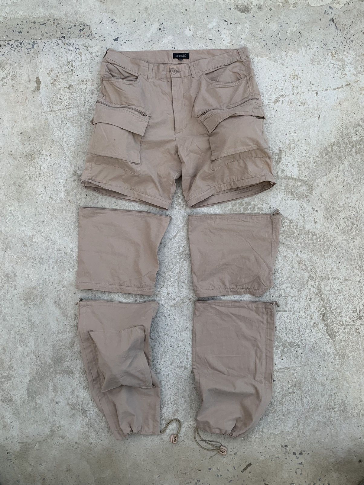 Japanese Brand × Vintage Vintage Cargo Transformer y2k Pants Size US 34 / EU 50 - 9 Thumbnail