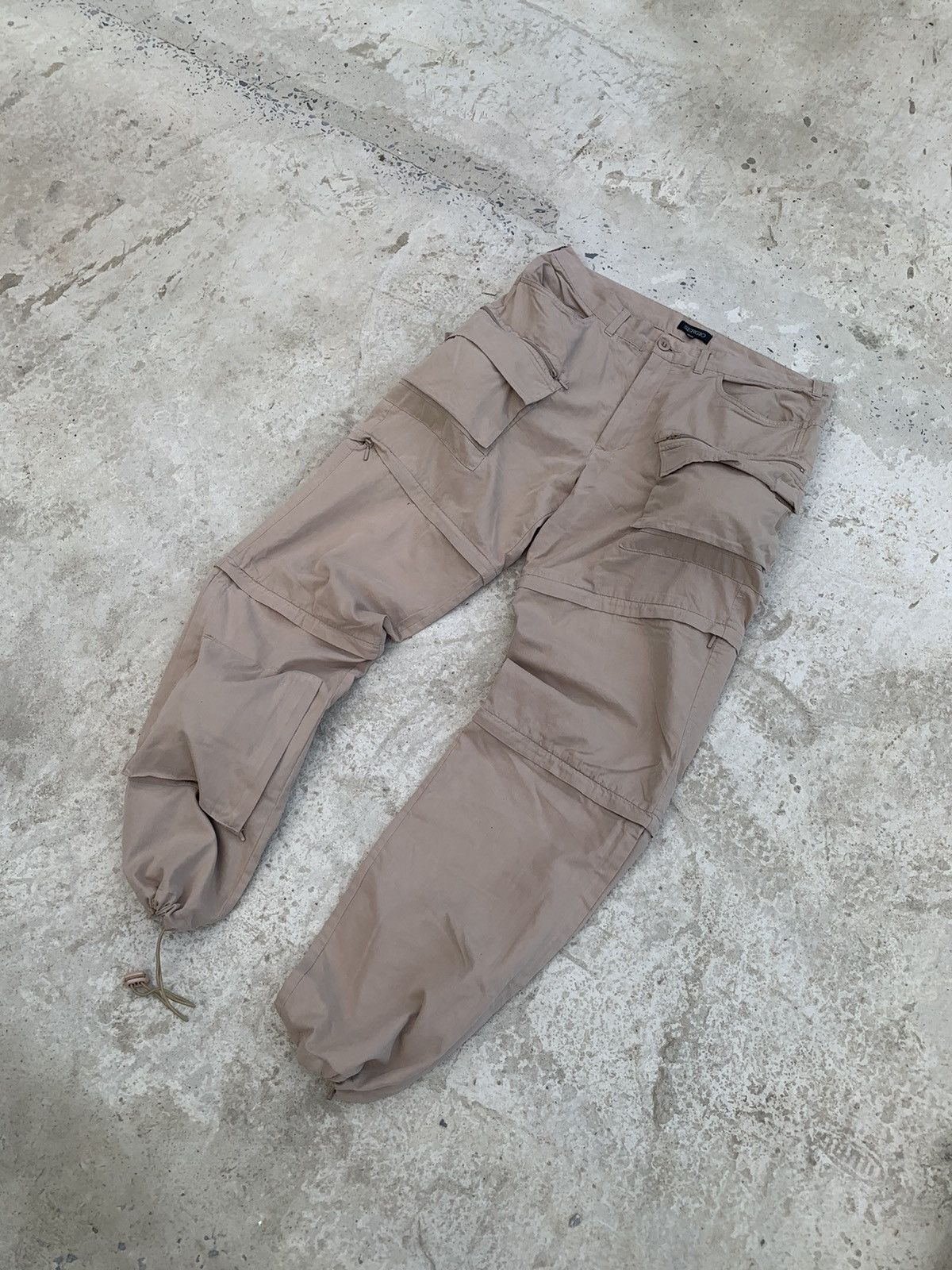 Japanese Brand × Vintage Vintage Cargo Transformer y2k Pants Size US 34 / EU 50 - 4 Thumbnail