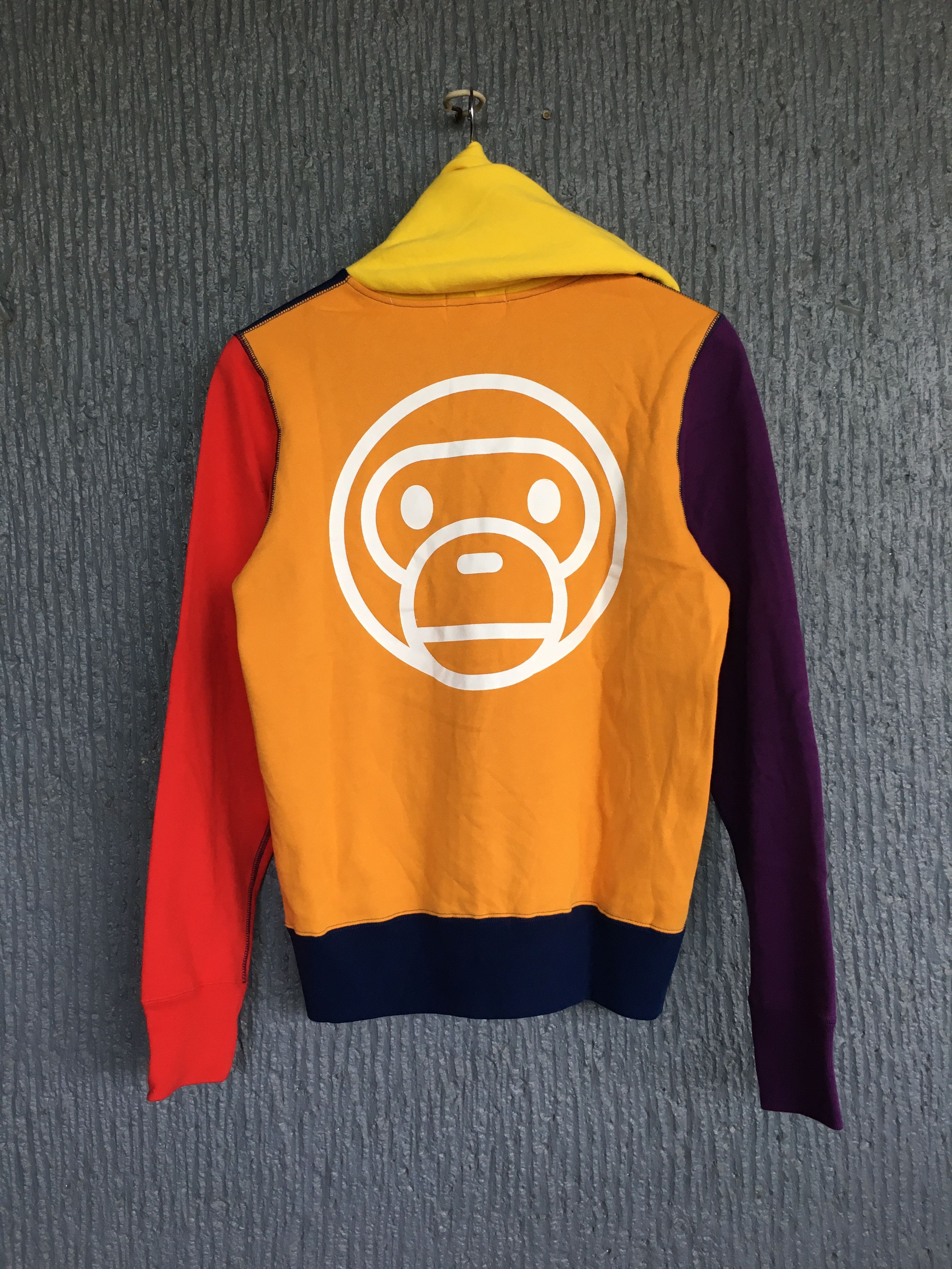 Bape Baby Milo Color Block Hoodie Size US S / EU 44-46 / 1 - 5 Thumbnail