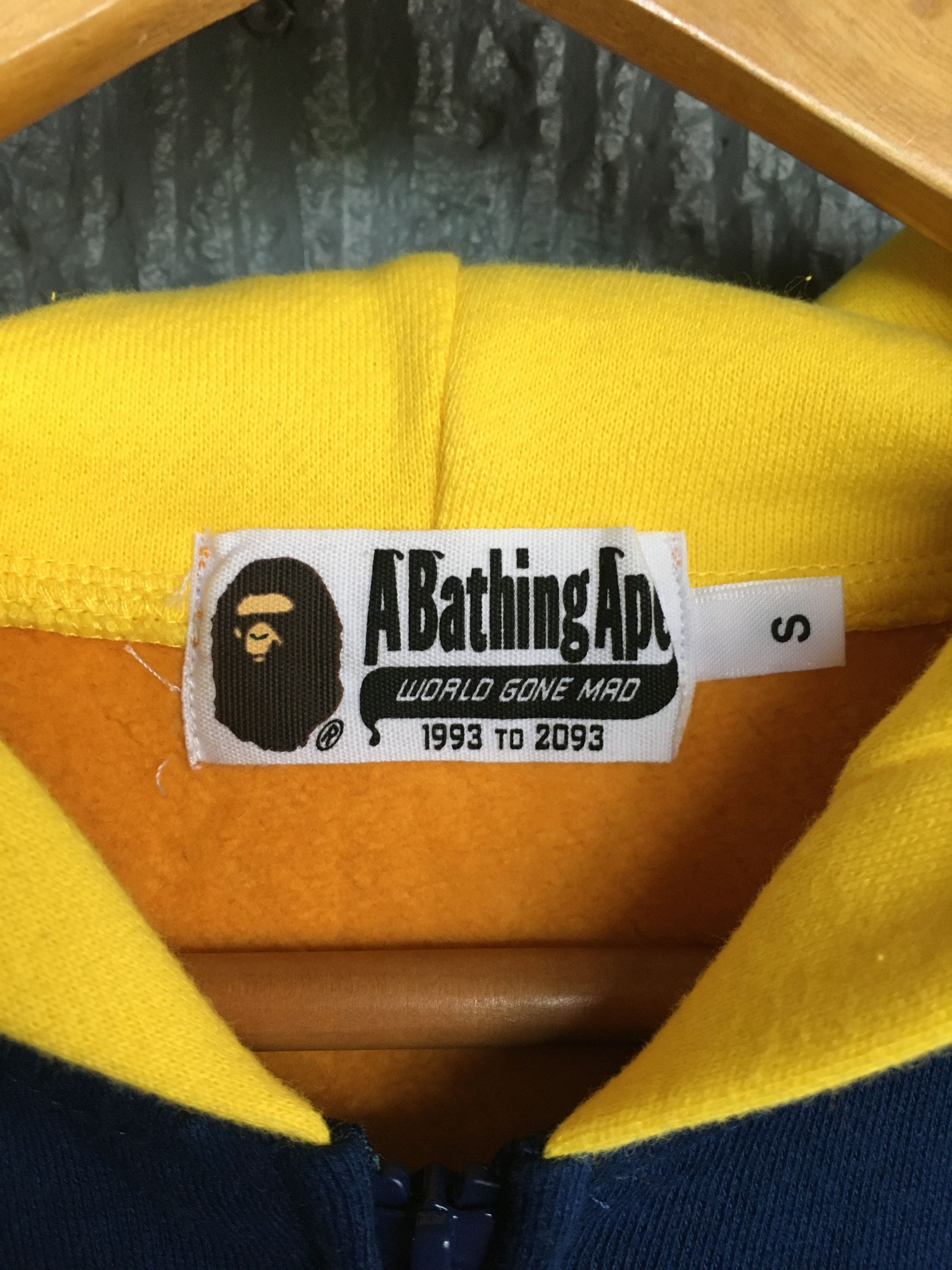 Bape Baby Milo Color Block Hoodie Size US S / EU 44-46 / 1 - 8 Thumbnail