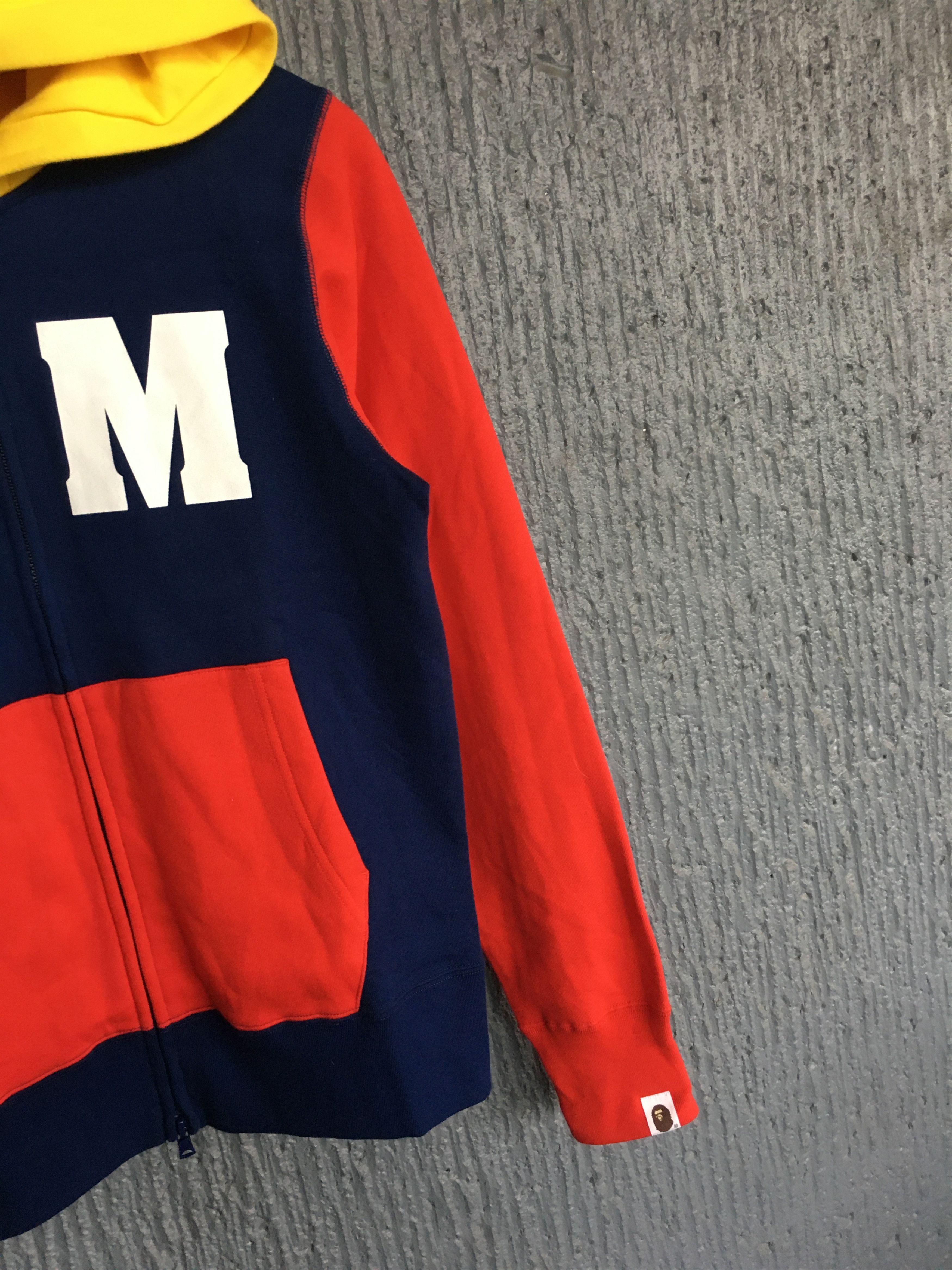 Bape Baby Milo Color Block Hoodie Size US S / EU 44-46 / 1 - 4 Thumbnail