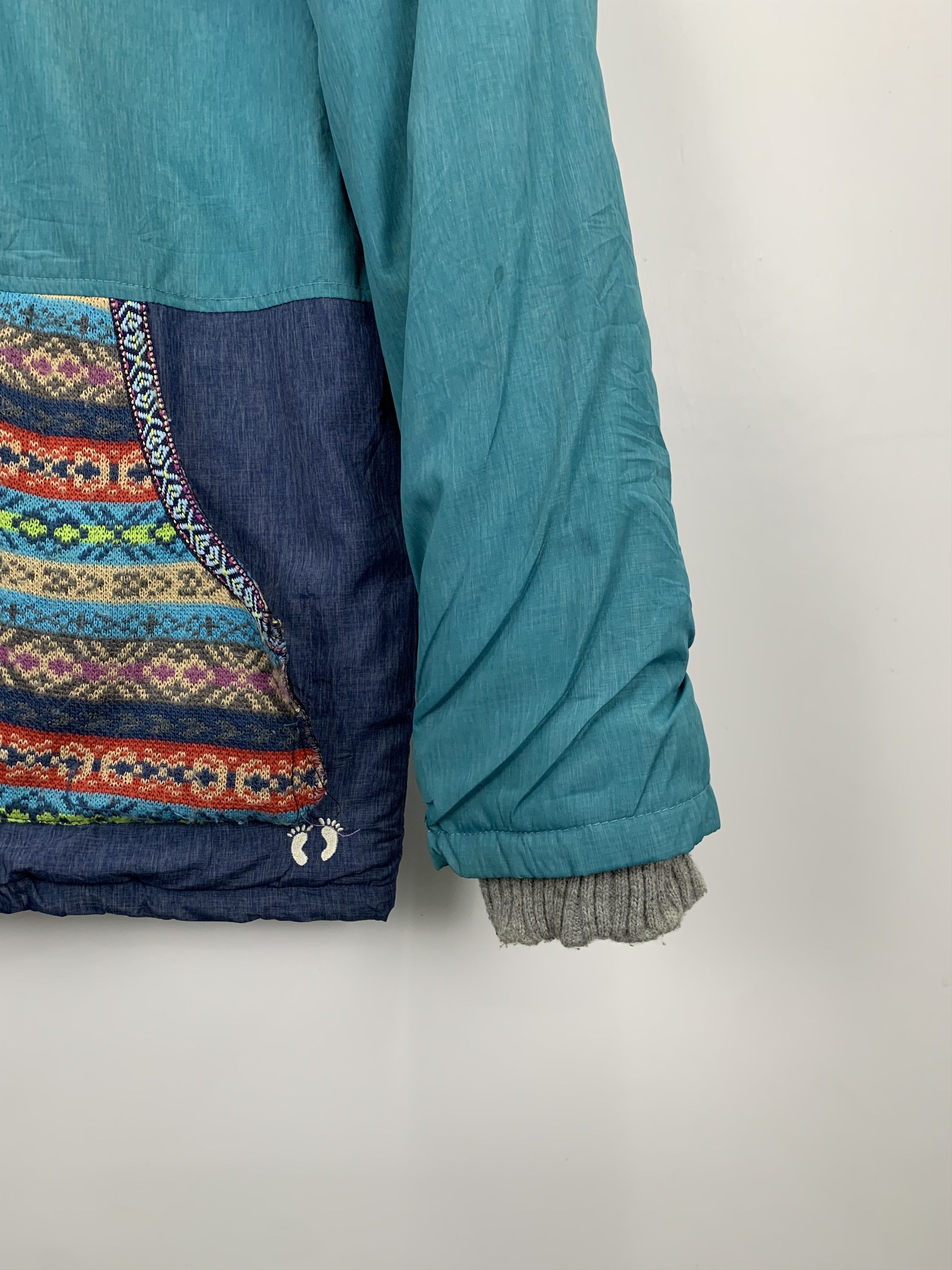 Hang Ten Vintage Hang Ten Zipper Sherpa Native Jacket J0887 Size US M / EU 48-50 / 2 - 6 Thumbnail