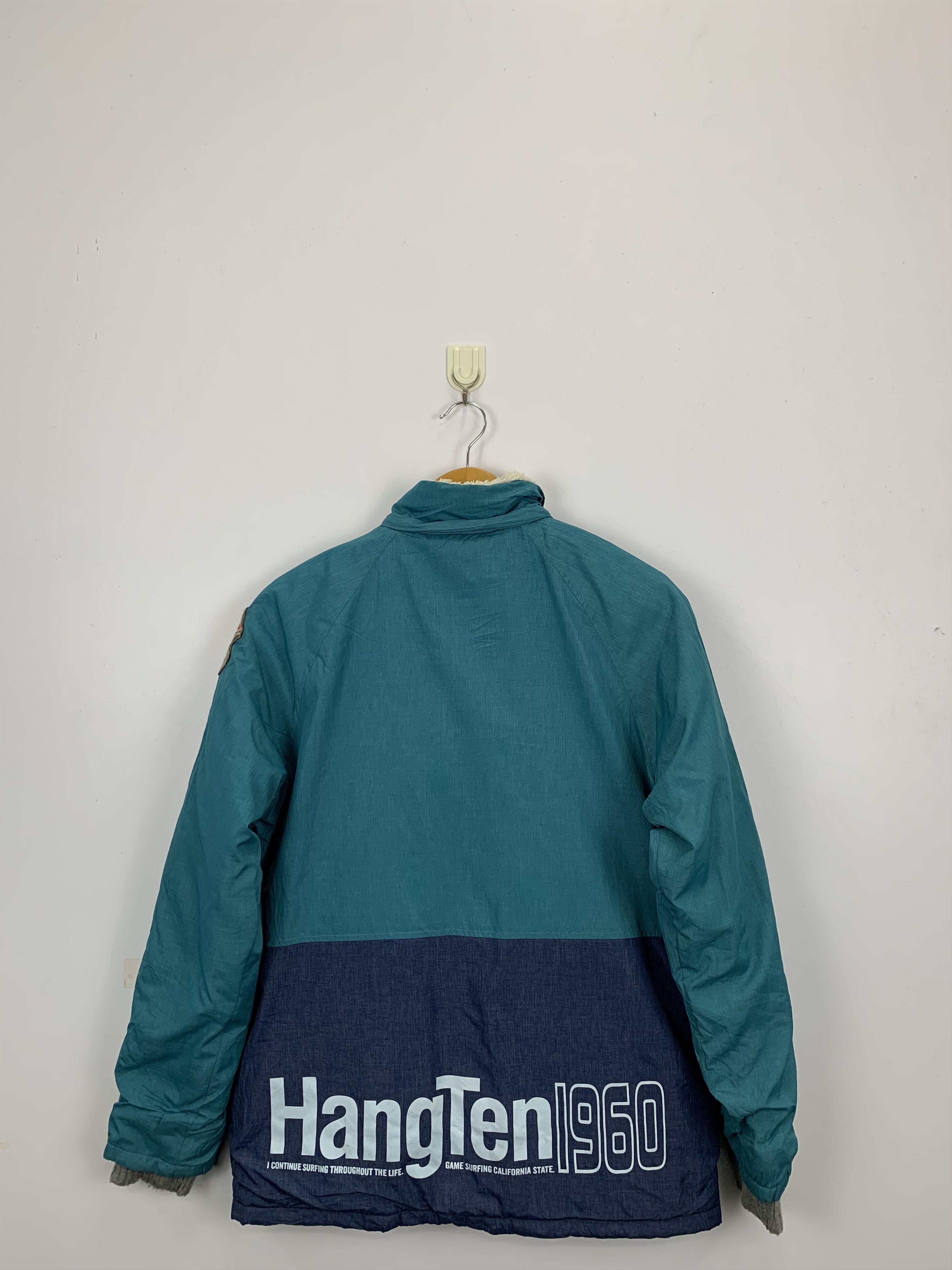 Hang Ten Vintage Hang Ten Zipper Sherpa Native Jacket J0887 Size US M / EU 48-50 / 2 - 3 Thumbnail