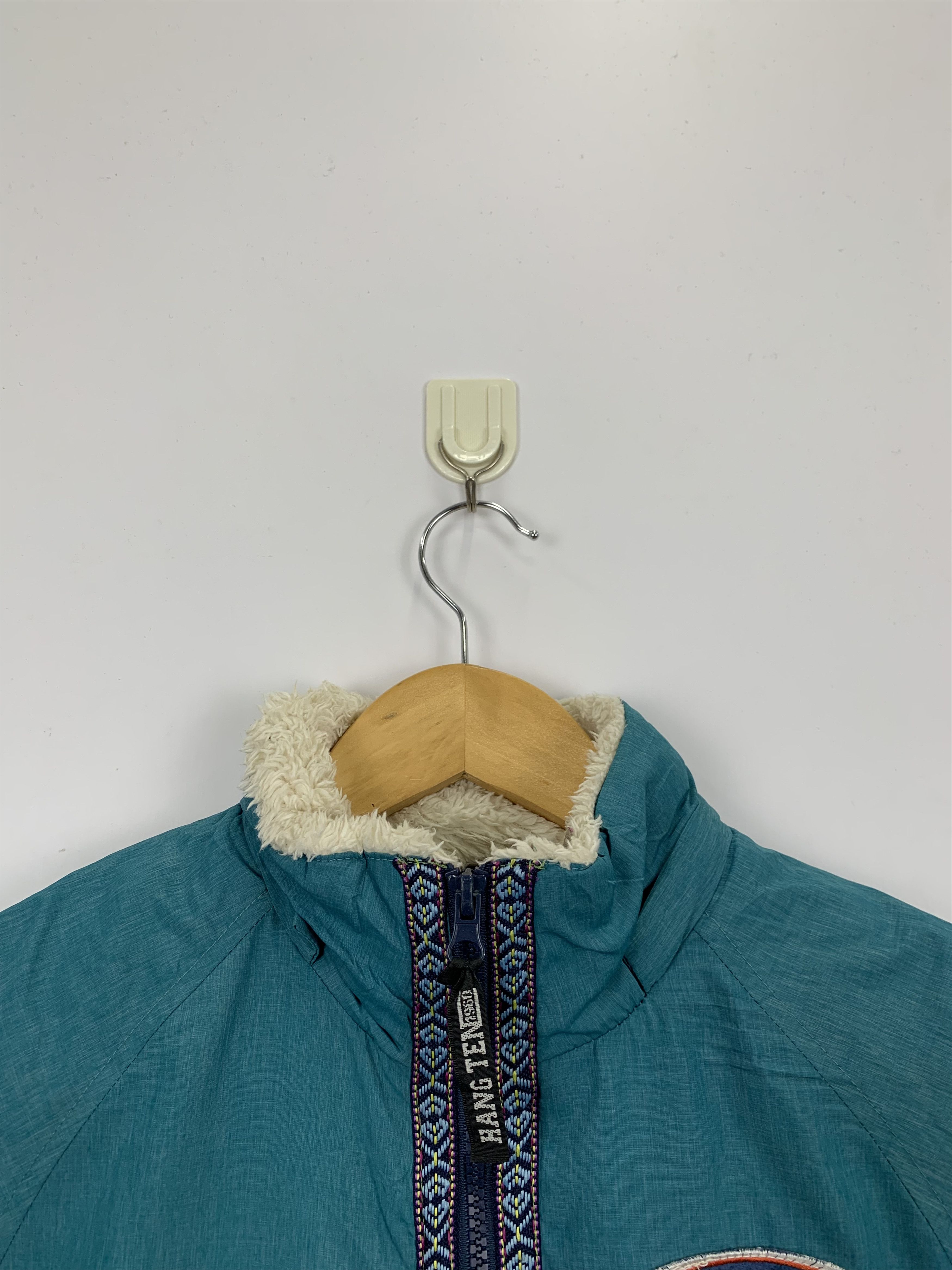 Hang Ten Vintage Hang Ten Zipper Sherpa Native Jacket J0887 Size US M / EU 48-50 / 2 - 9 Thumbnail