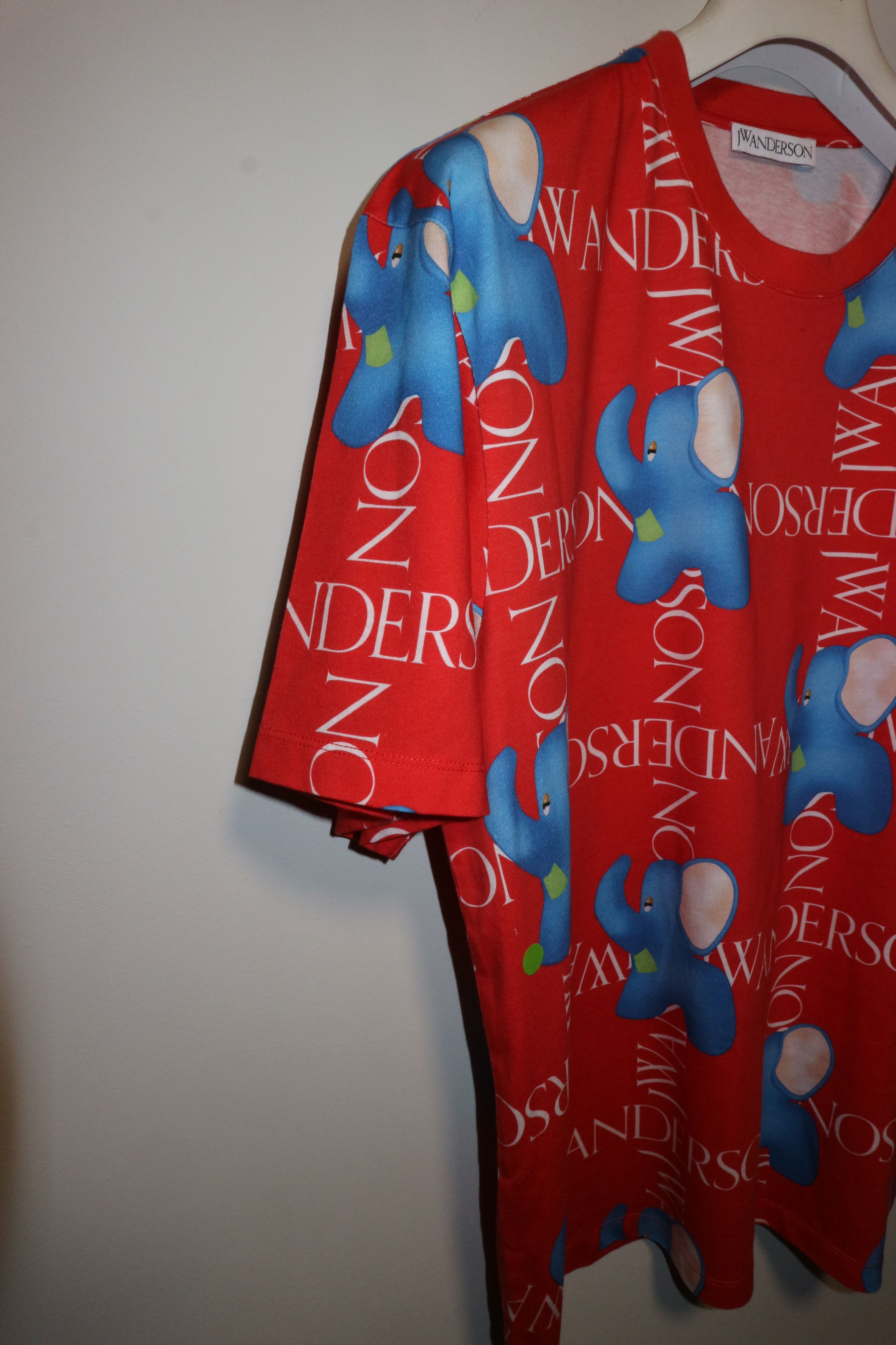JW Anderson Elephant print t-shirt Size US S / EU 44-46 / 1 - 3 Thumbnail