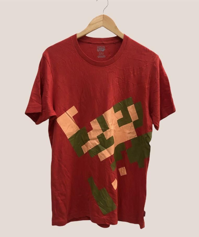 Japanese Brand Uniqlo X Nintendo Tshirt Size US L / EU 52-54 / 3 - 1 Thumbnail
