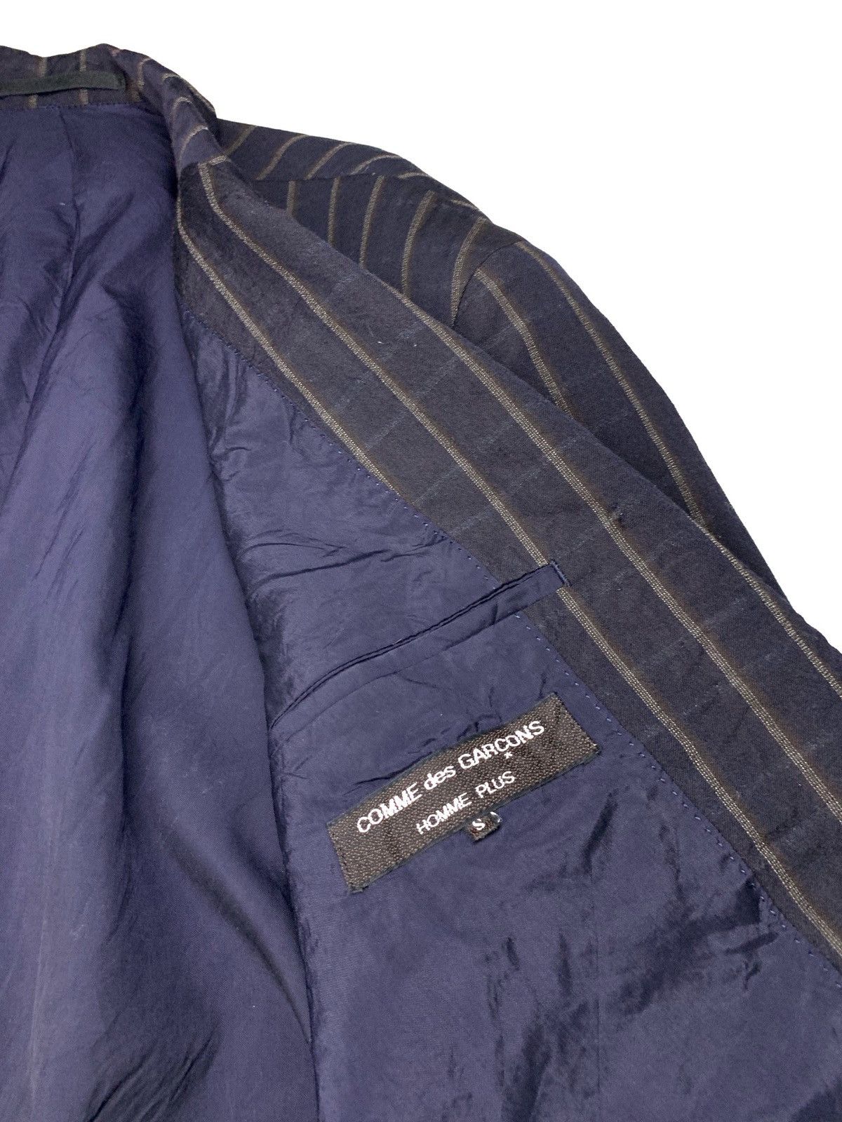 Comme des Garcons Homme Plus 🇯🇵 Comme Des Garcons HOMME PLUS Blazer Coat Jacket Size US M / EU 48-50 / 2 - 10 Thumbnail