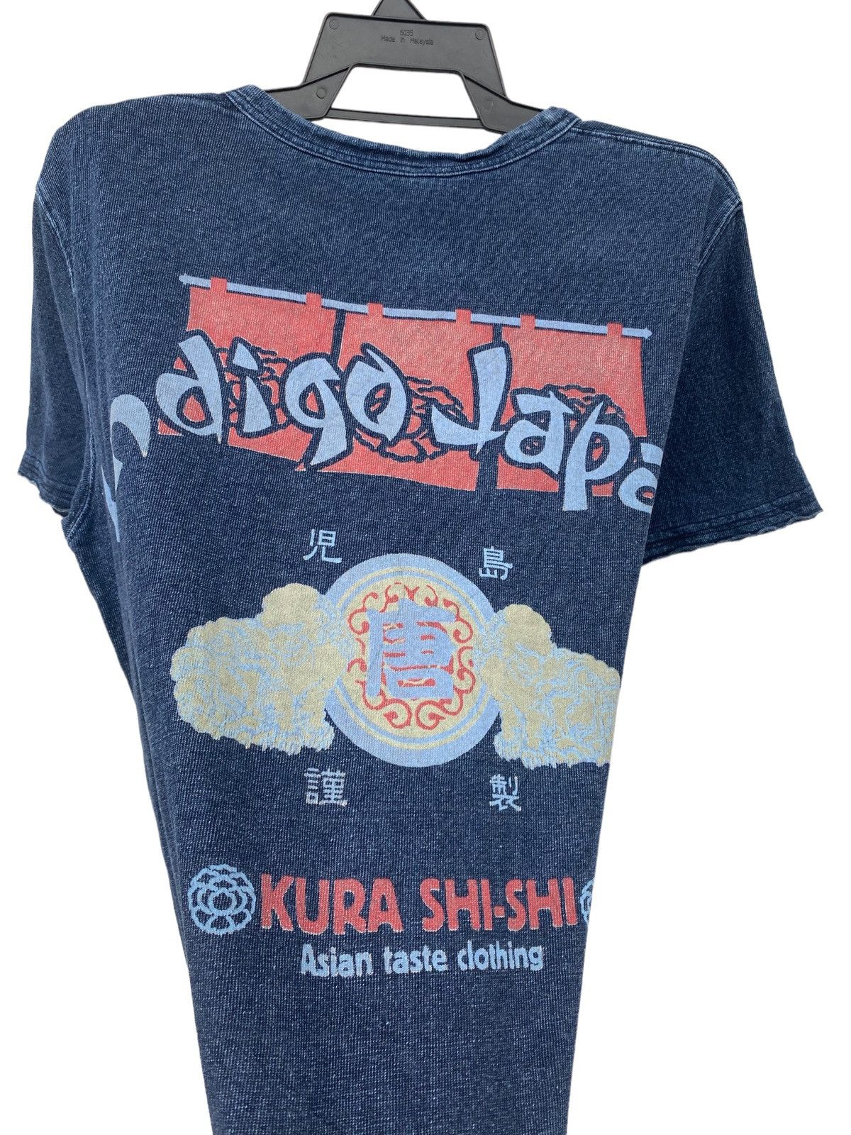 Eternal Eternal Indigo Japan Spellout Tees Size US L / EU 52-54 / 3 - 3 Thumbnail