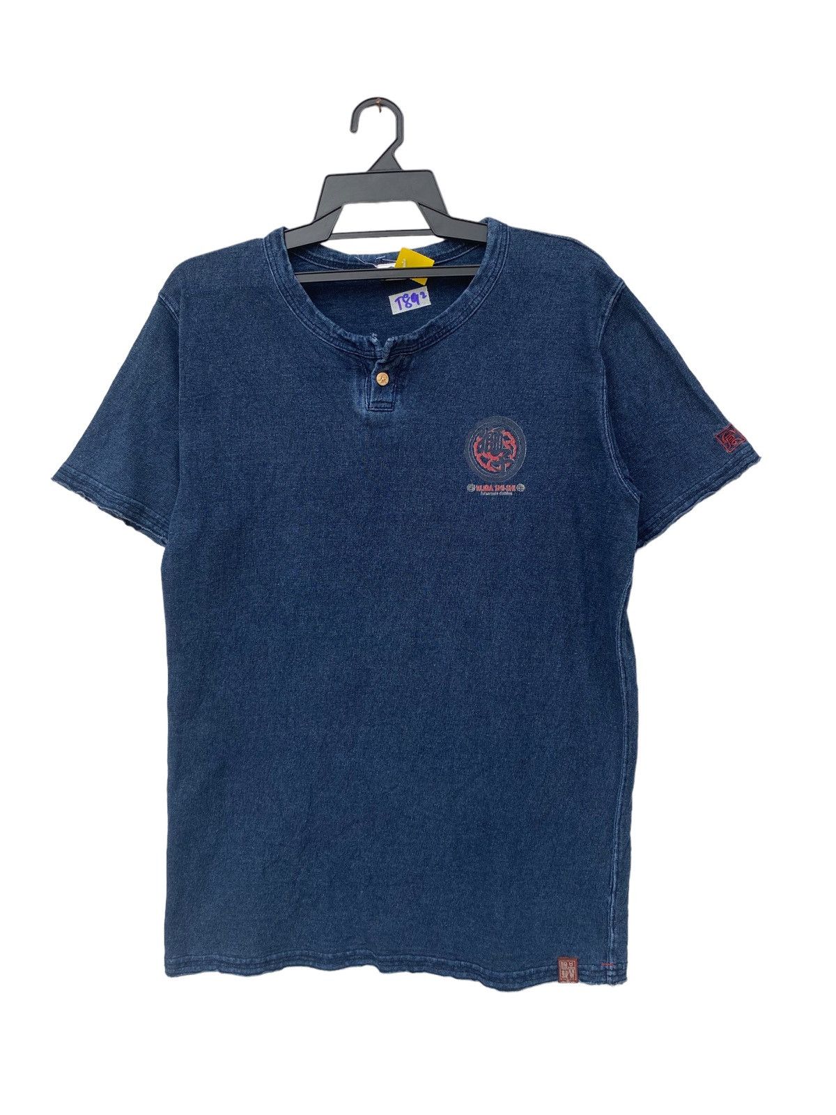 Eternal Eternal Indigo Japan Spellout Tees Size US L / EU 52-54 / 3 - 2 Thumbnail